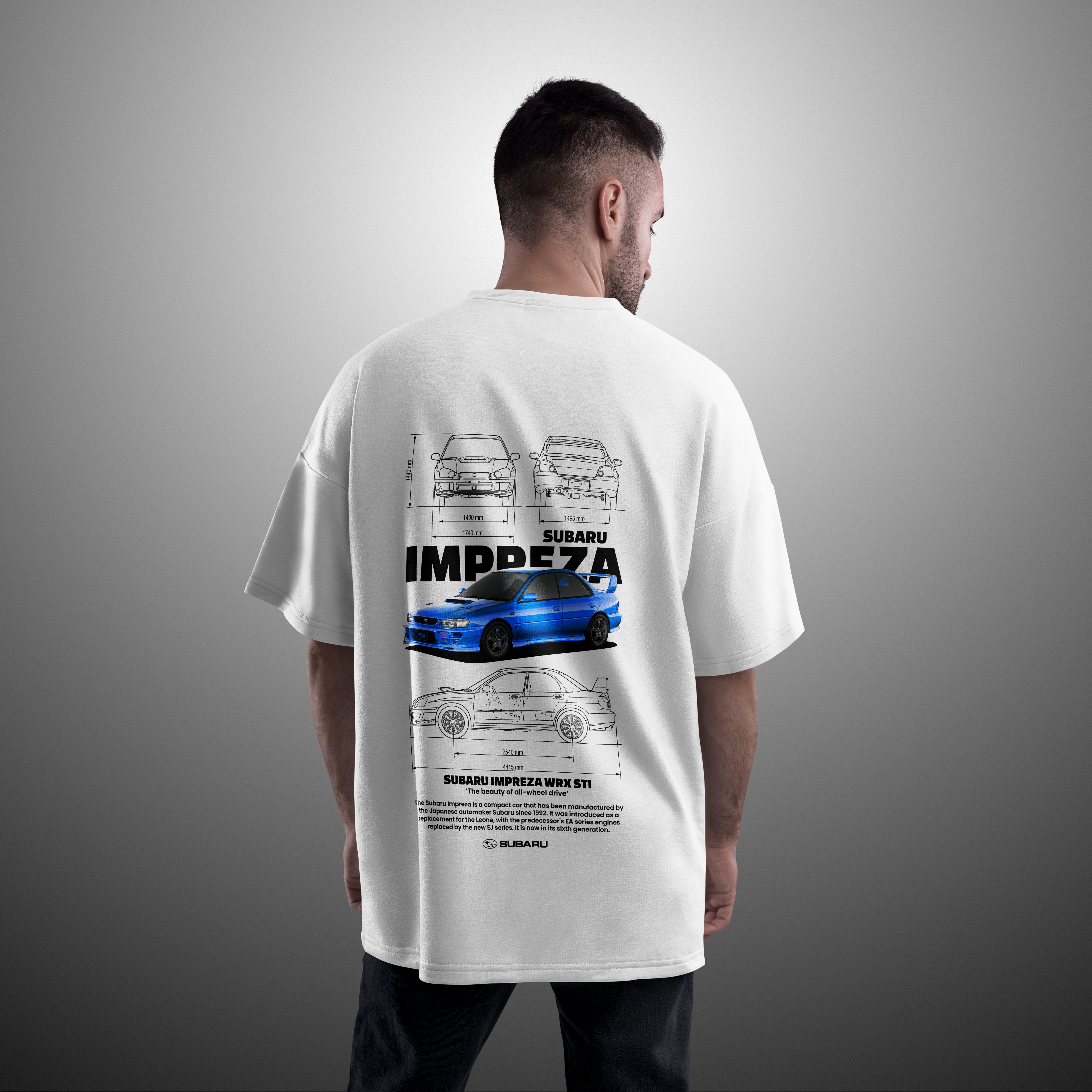 Camiseta Subaru Impresa WRX STI