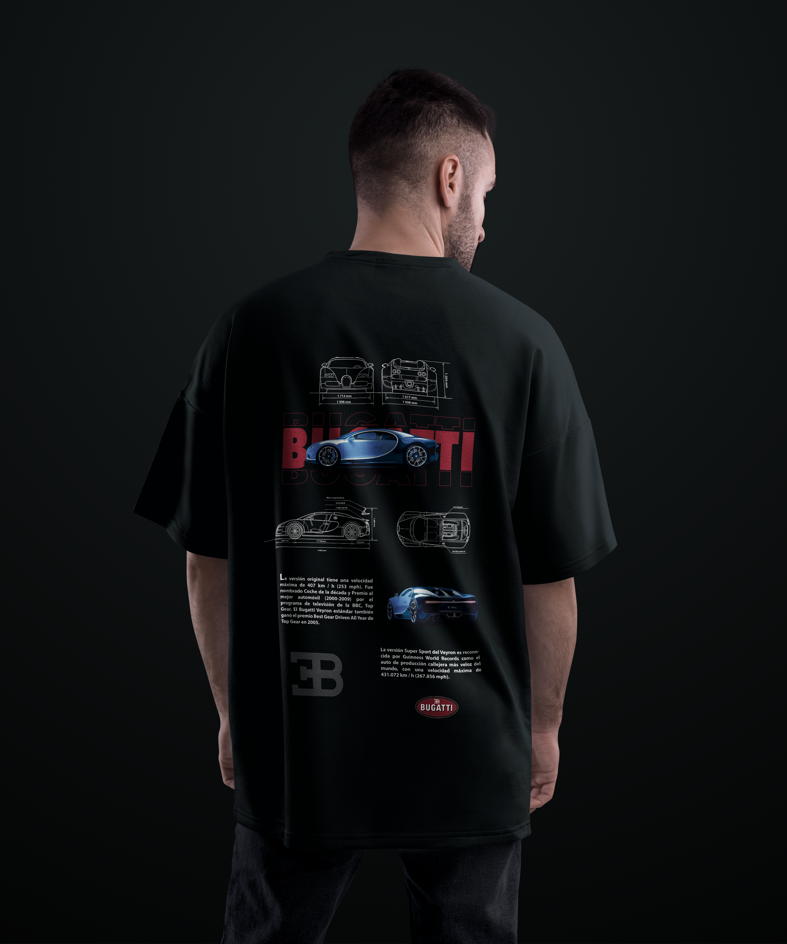 Camiseta BUGATTI