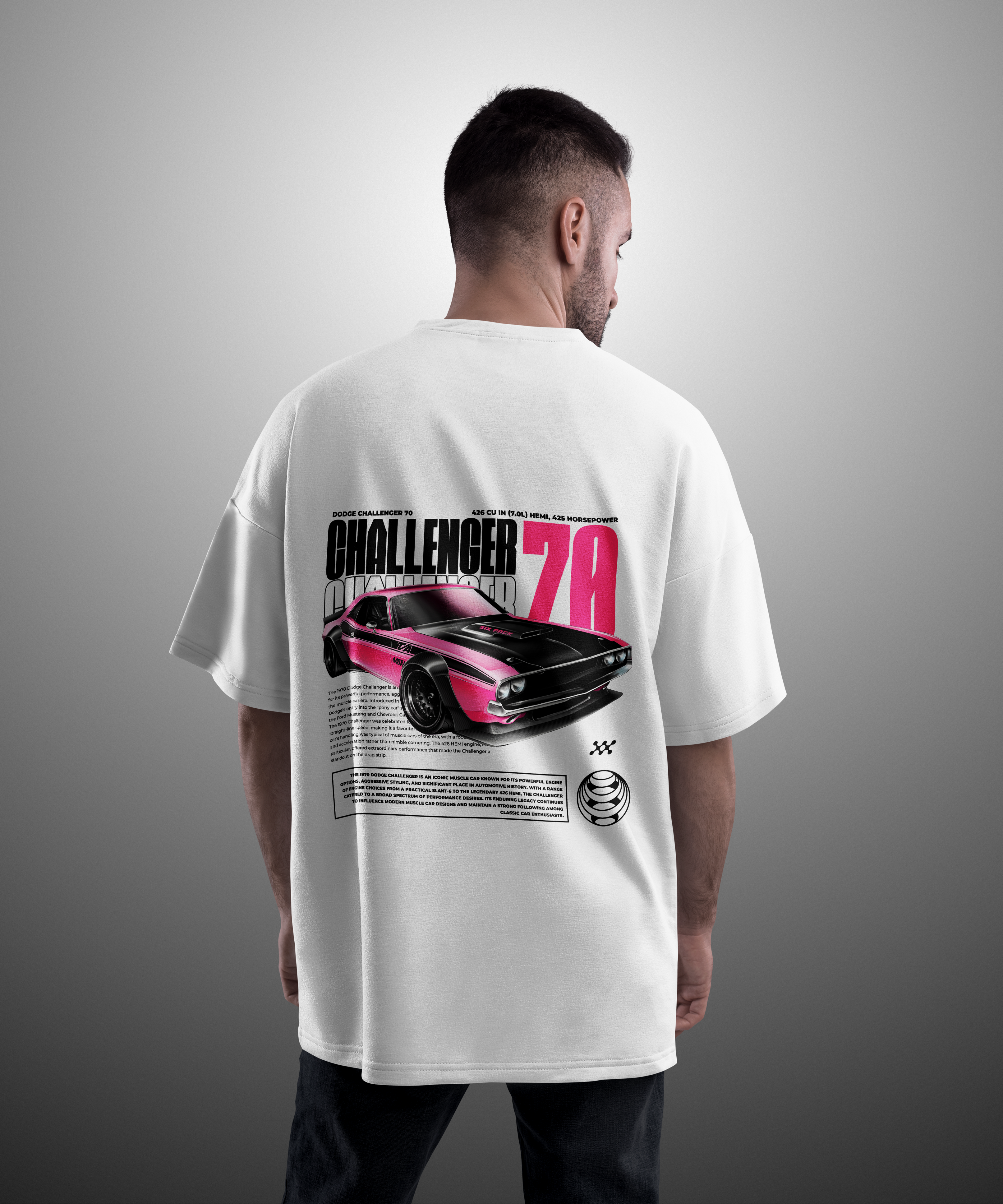 Camiseta Dodge Challenger 70