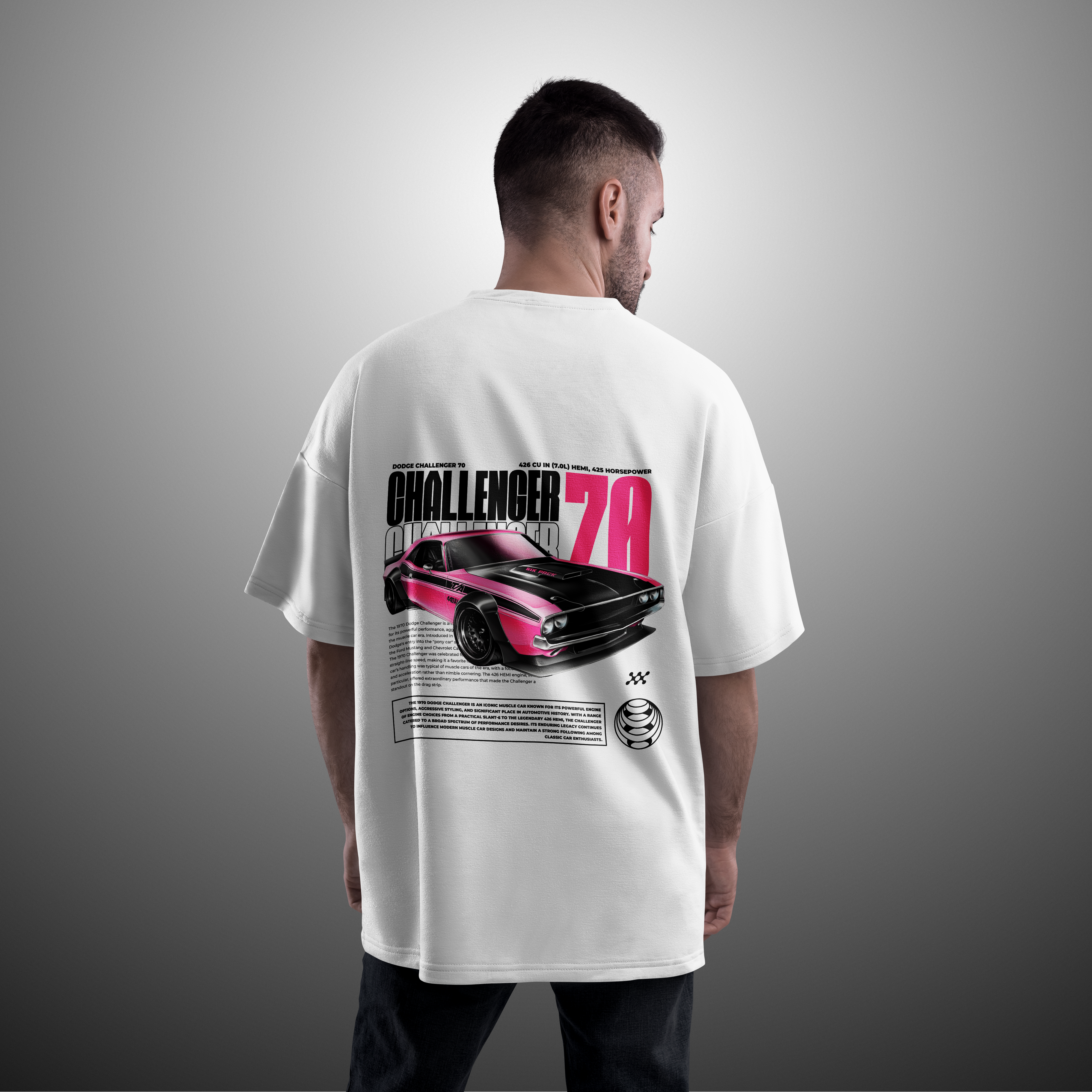 Camiseta Dodge Challenger 70