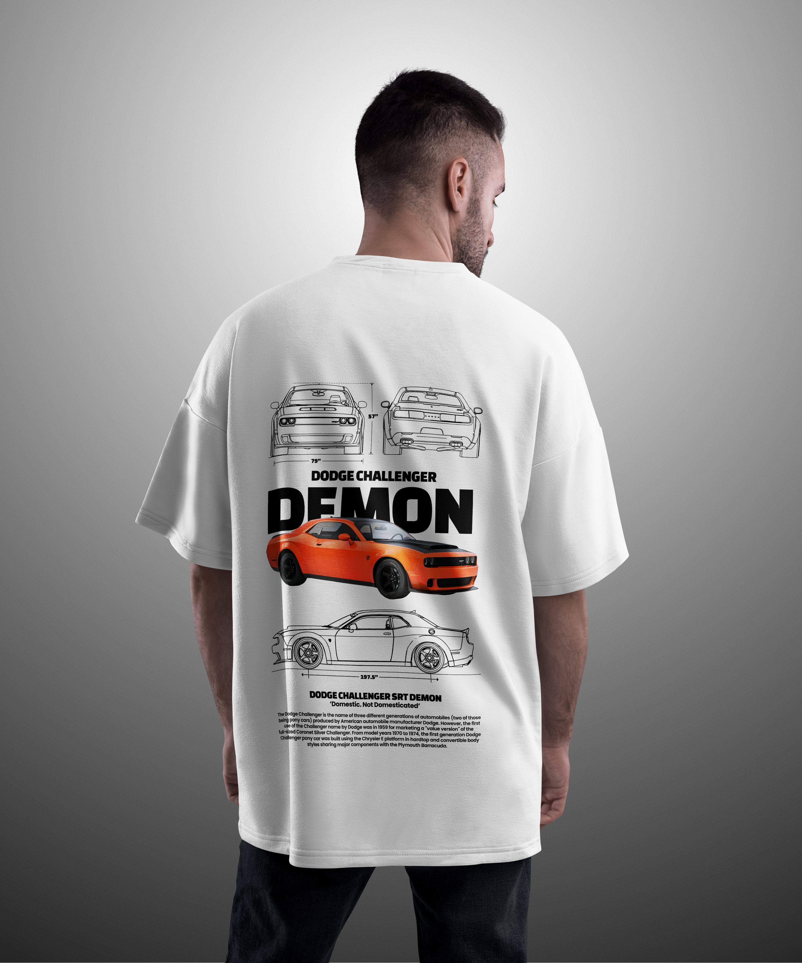 Camiseta Challenger Demon