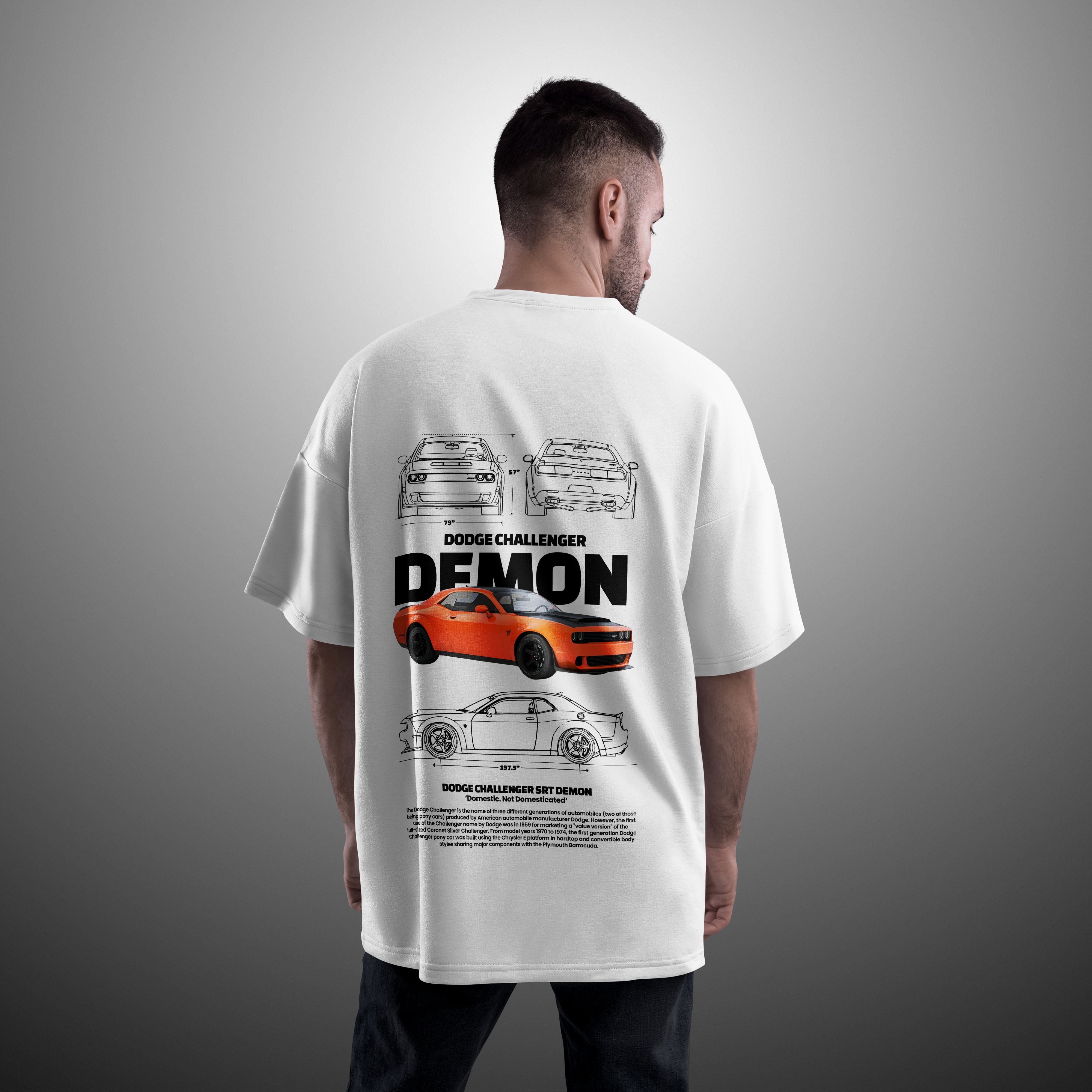 Camiseta Challenger Demon