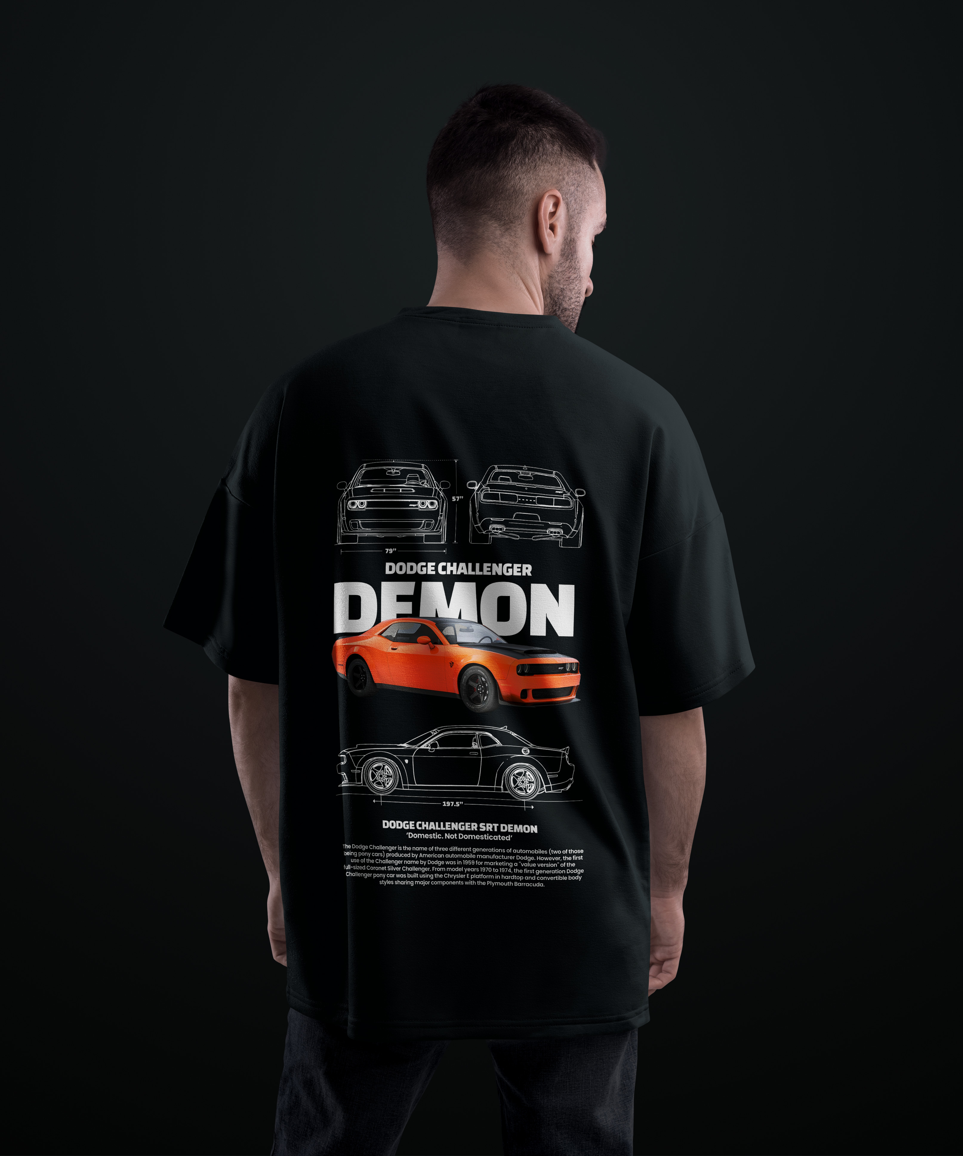 Camiseta Challenger Demon