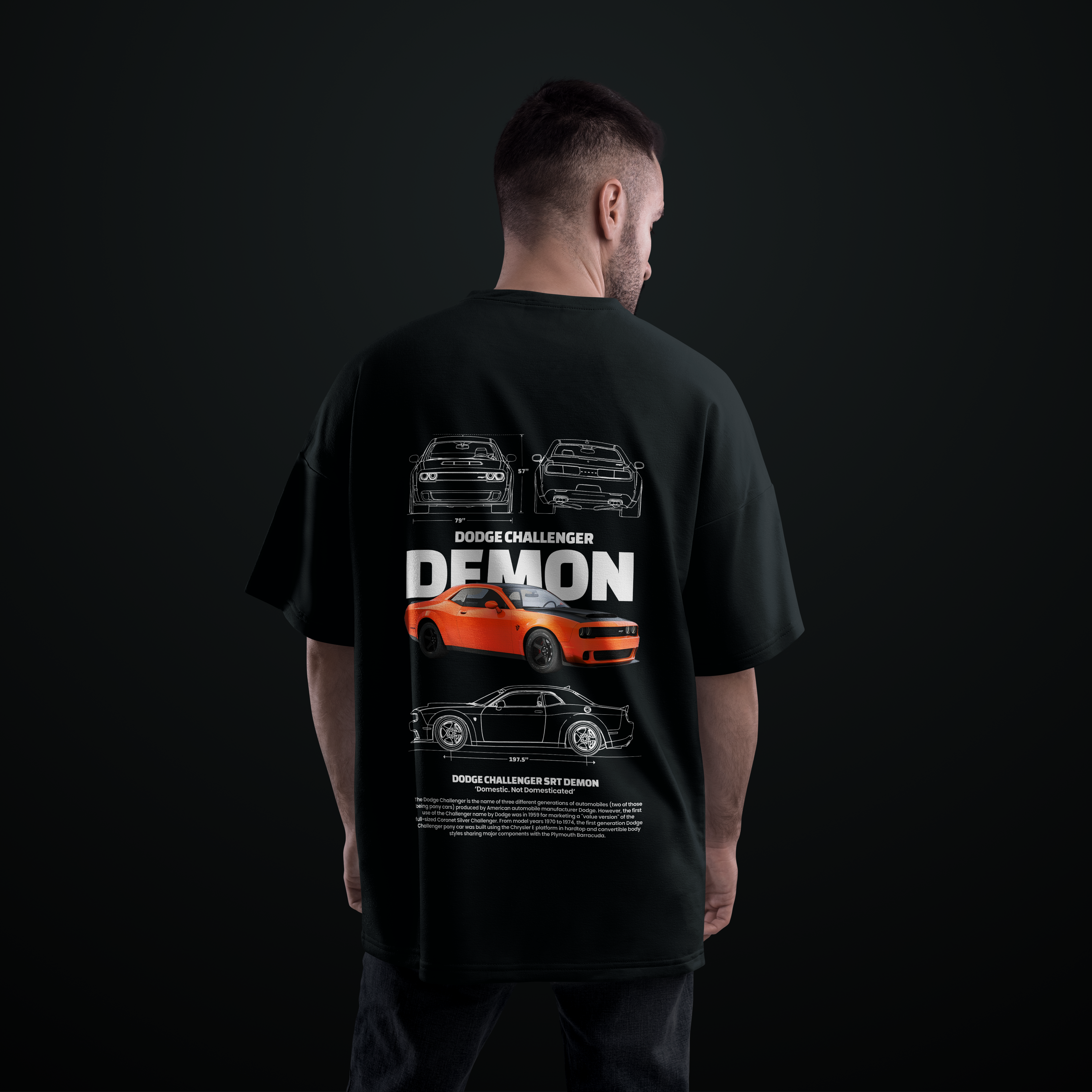 Camiseta Challenger Demon