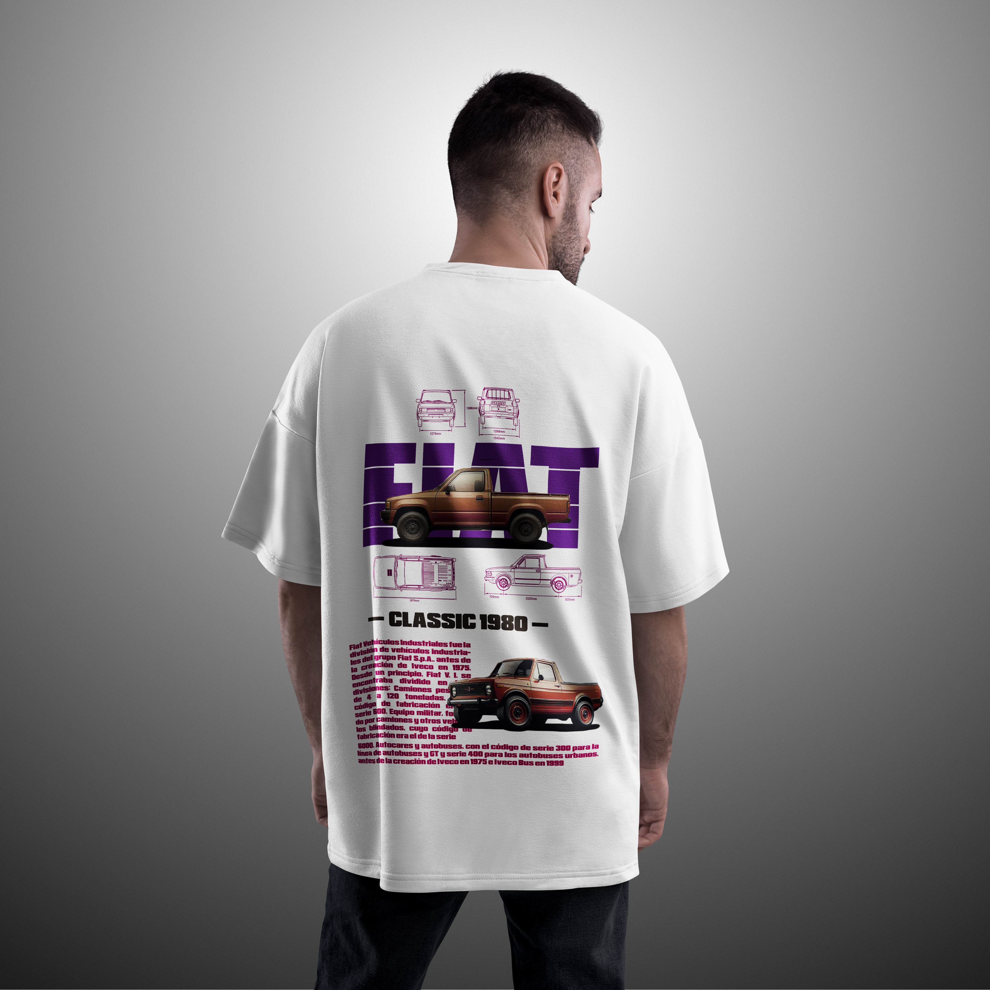 Camiseta Fiat Classic 1980