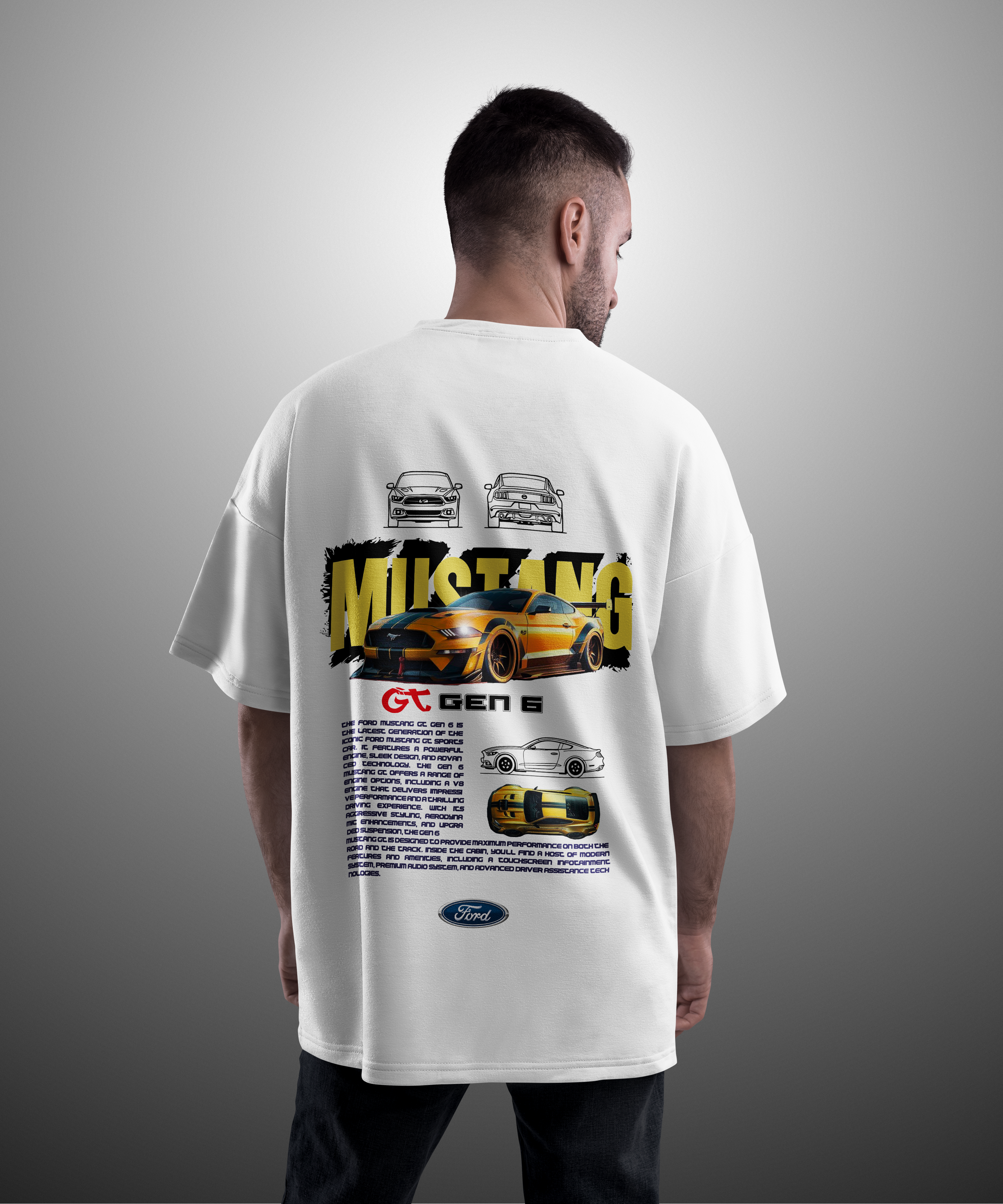 Camiseta Ford Mustang GT Gen 6