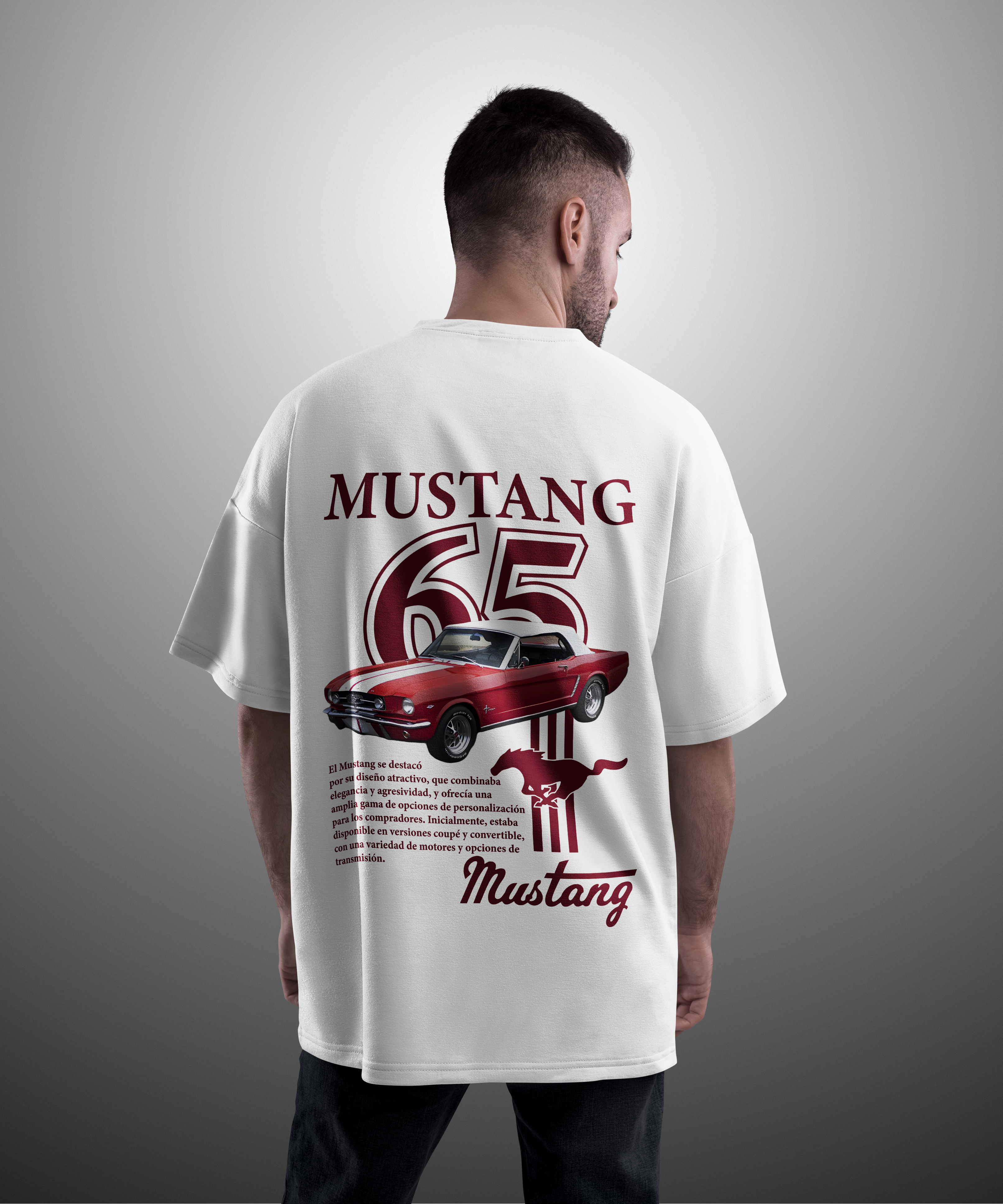 Camiseta Ford Mustang 65
