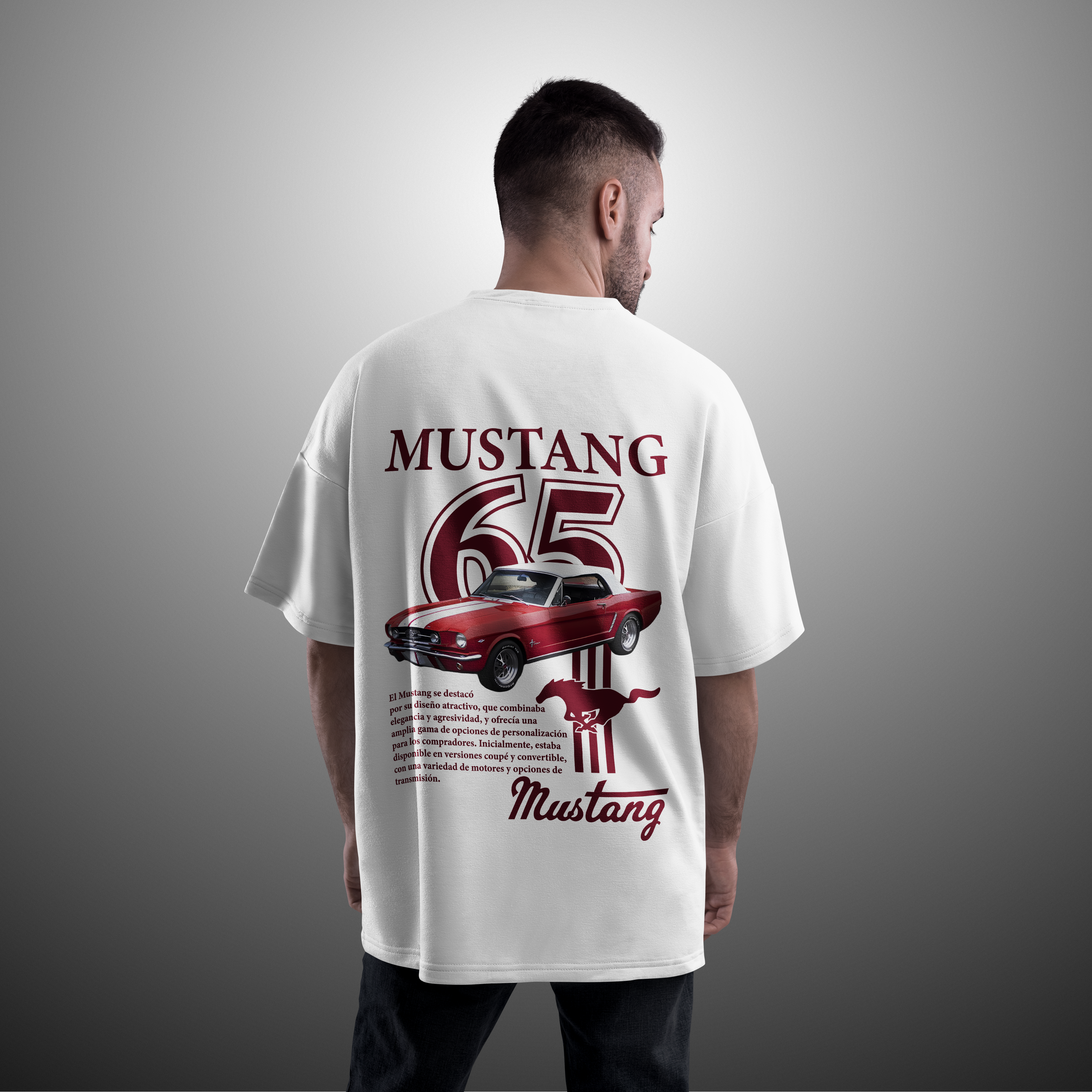 Camiseta Ford Mustang 65
