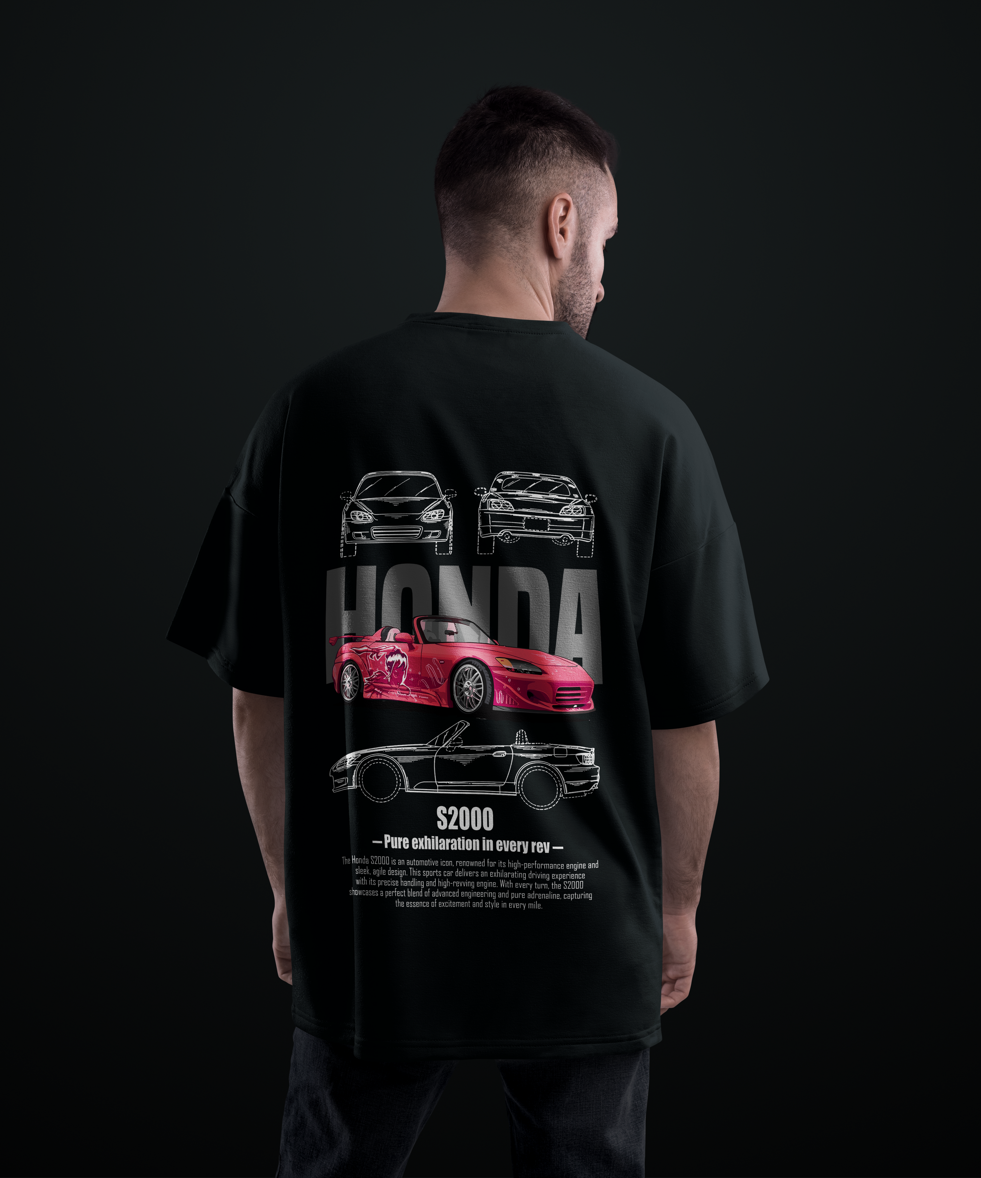 Camiseta Honda S2000