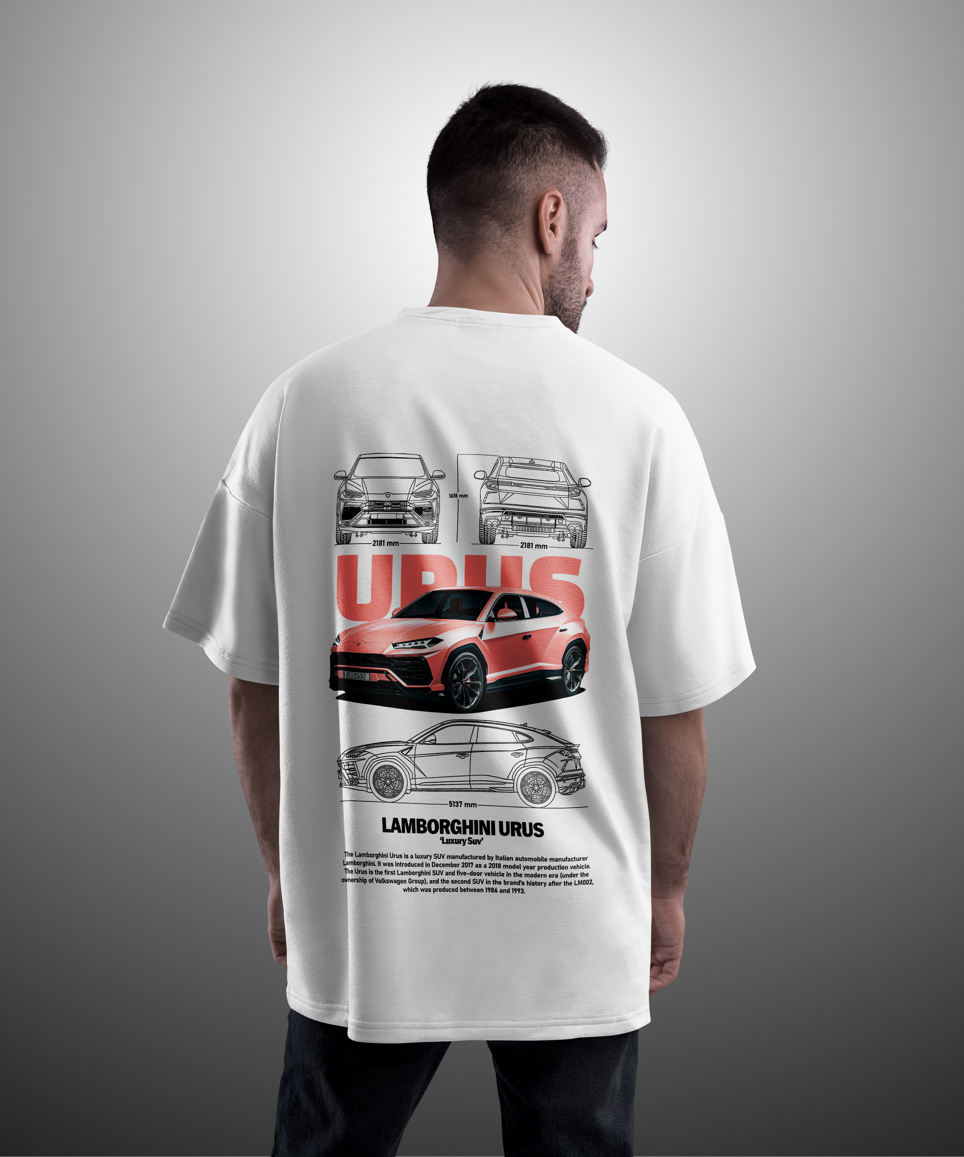 Camiseta Lamborghini Urus ¨Luxury Suv¨