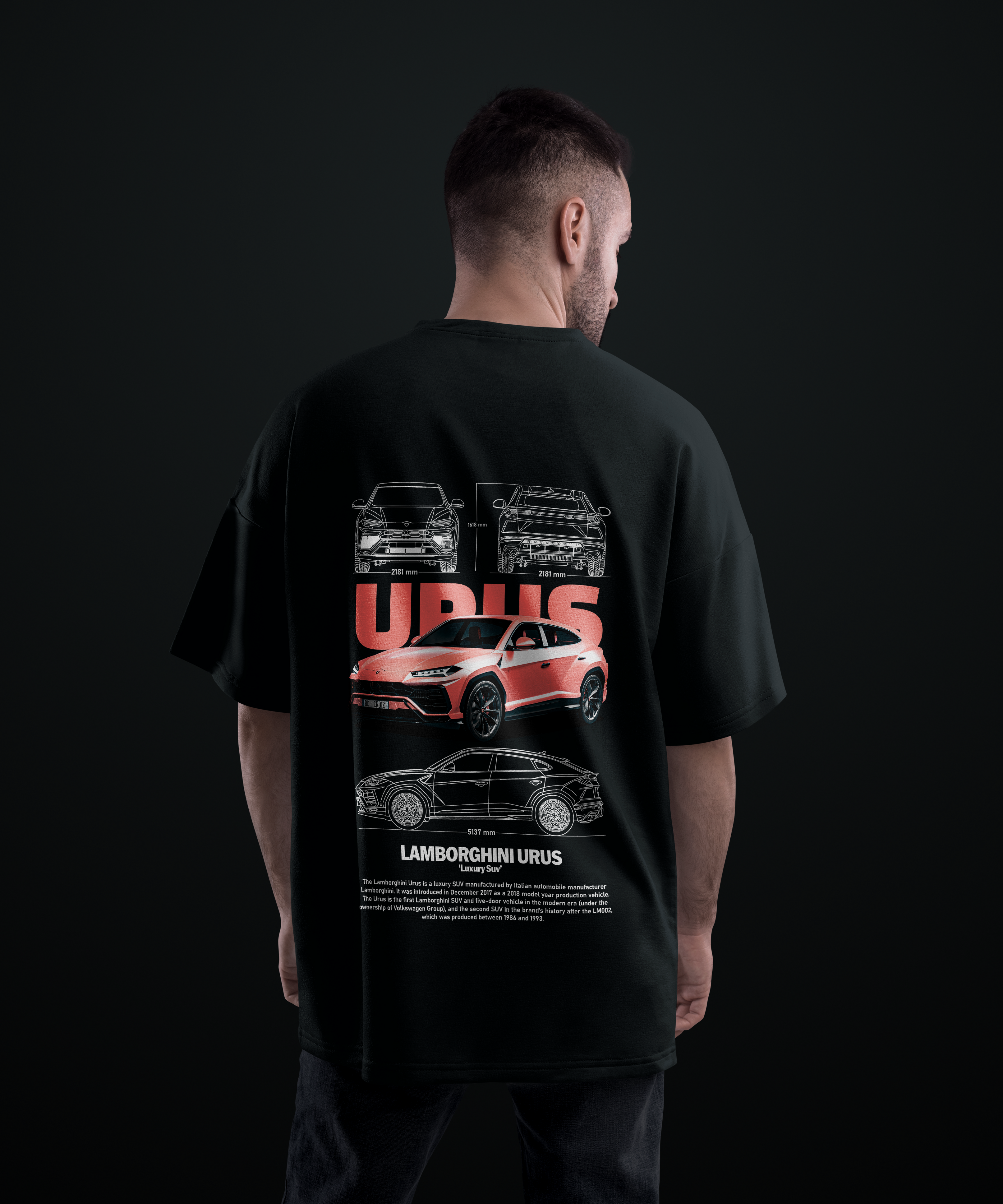 Camiseta Lamborghini Urus ¨Luxury Suv¨