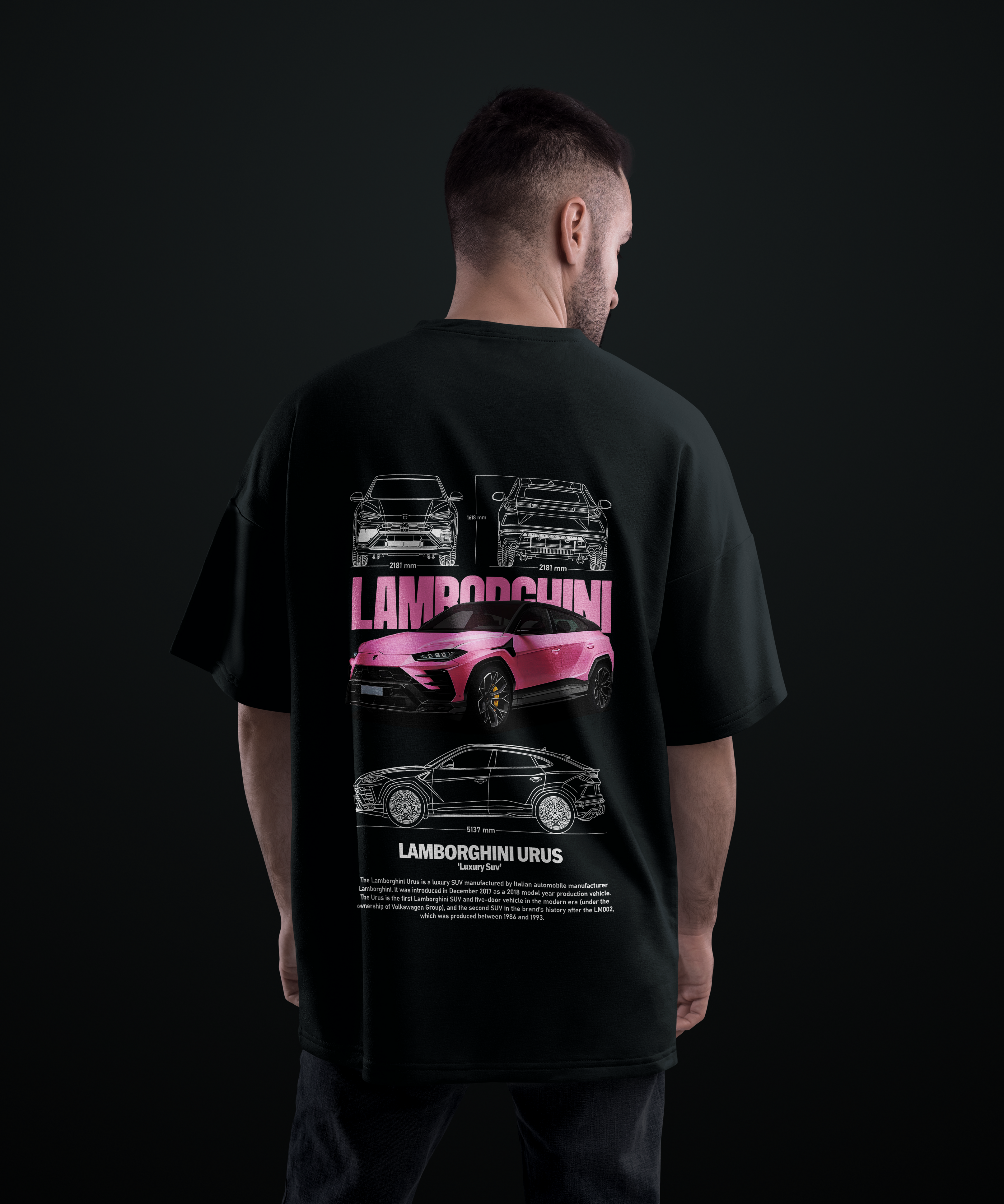 Camiseta Lamborghini Urus ¨Luxury Suv¨