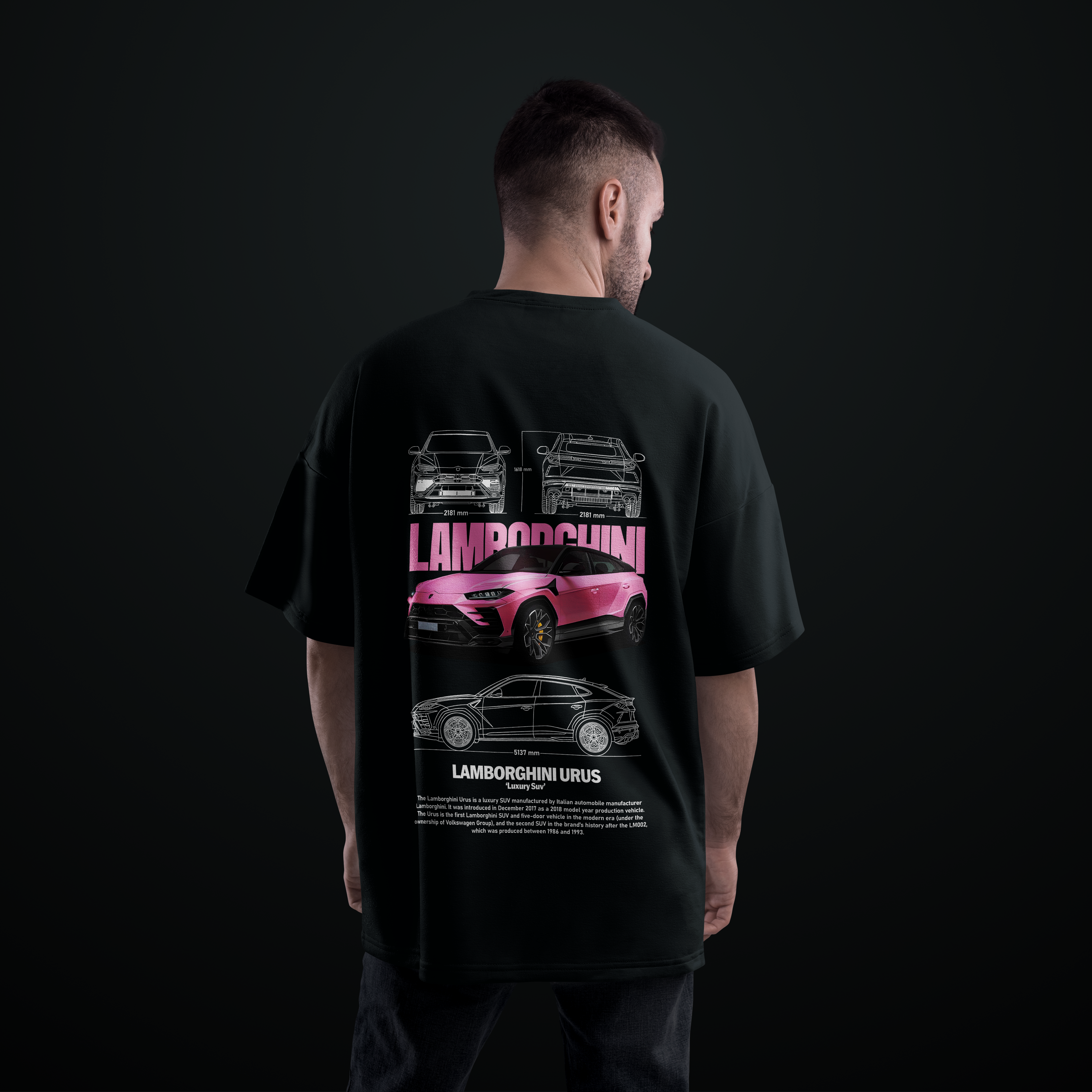 Camiseta Lamborghini Urus ¨Luxury Suv¨
