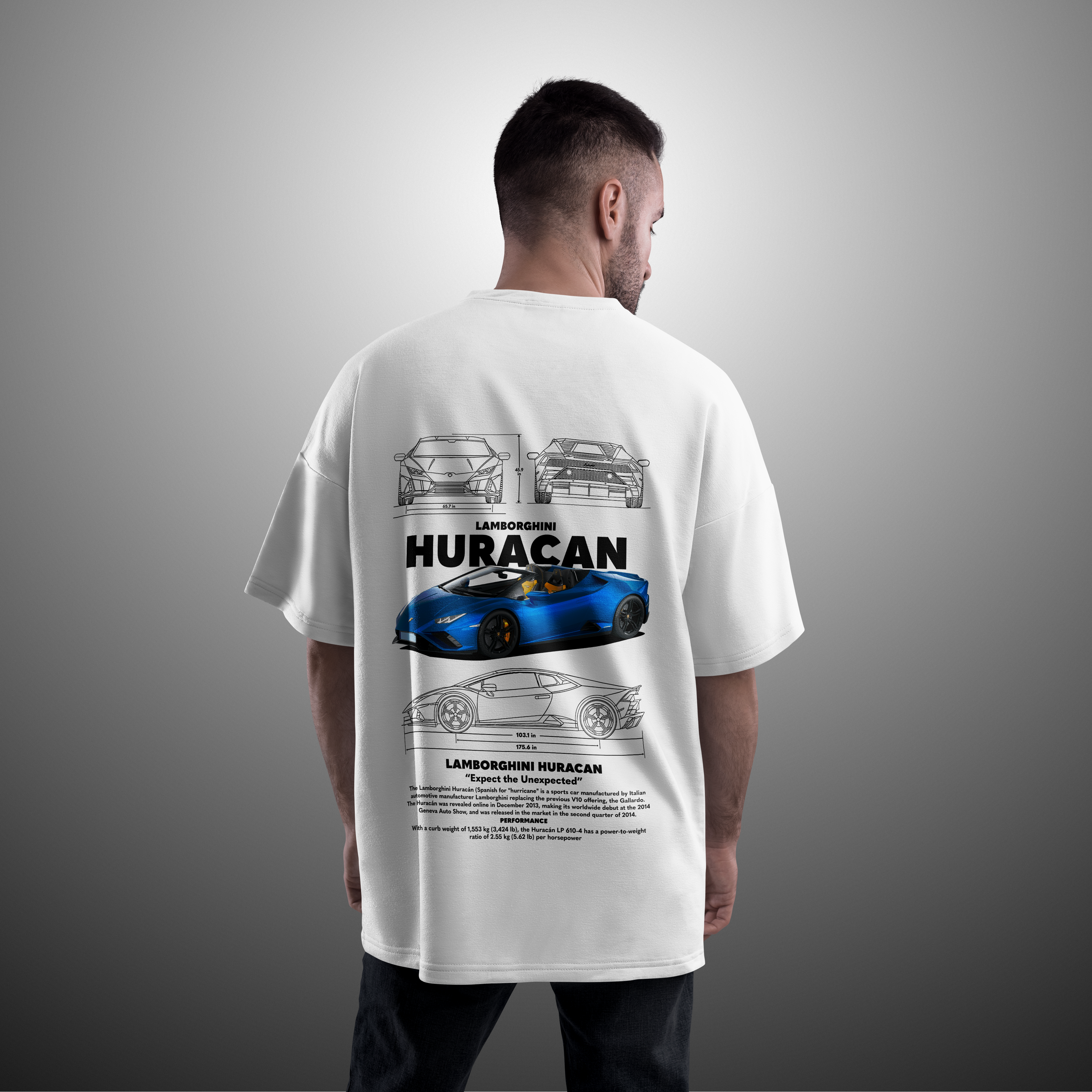 Camiseta Lamborghini Huracan