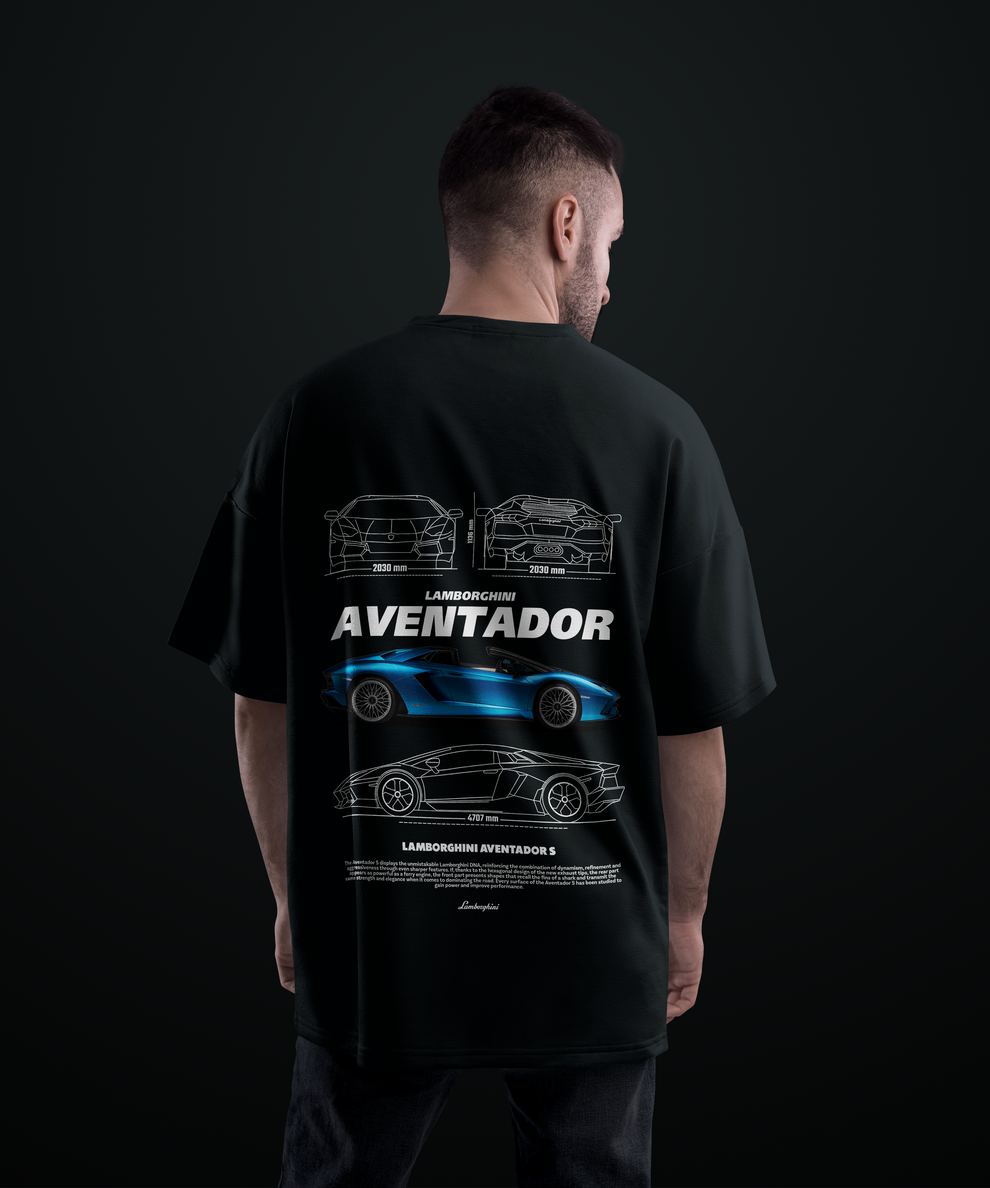 Camiseta Lamborghini Aventador