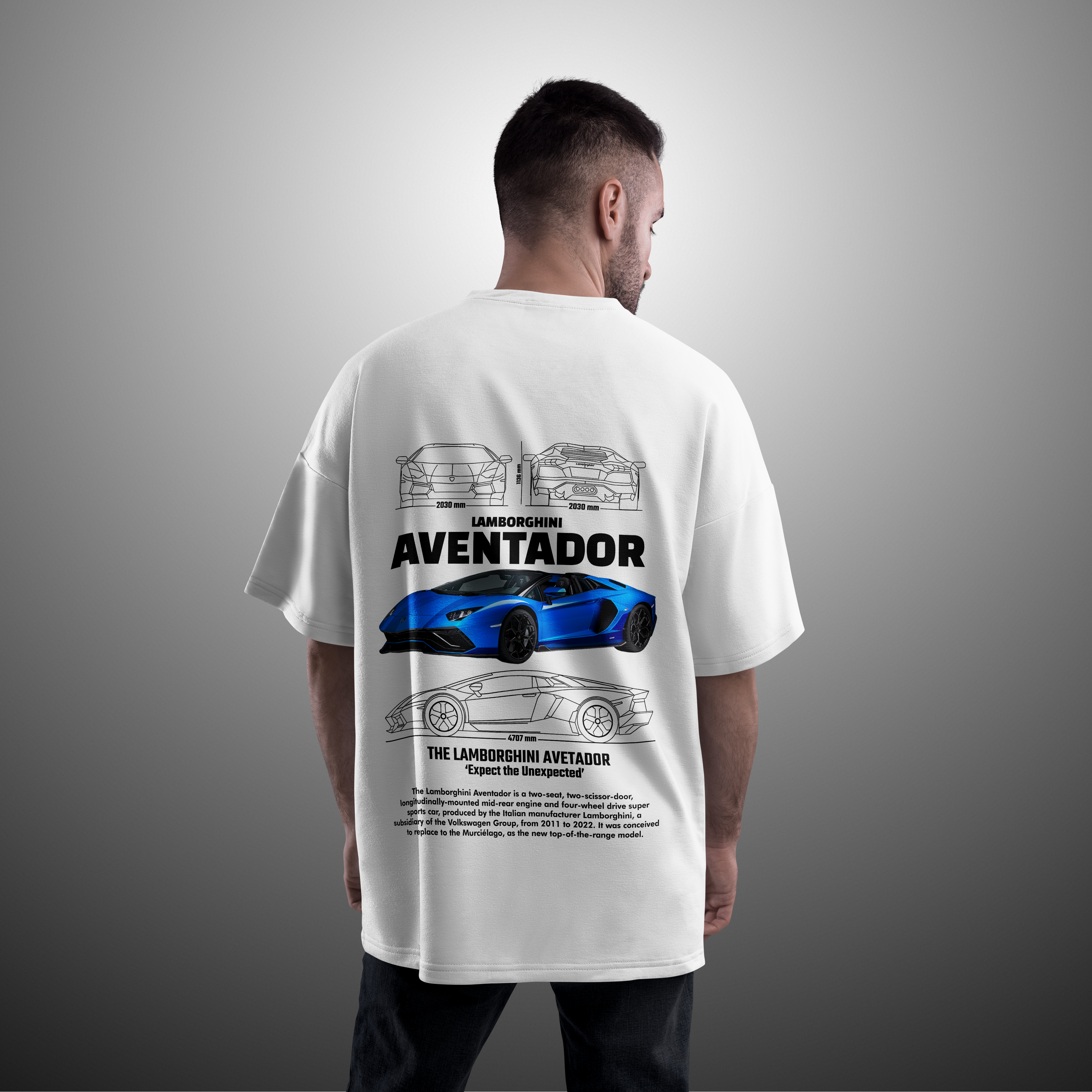 Camiseta Lamborghini Aventador
