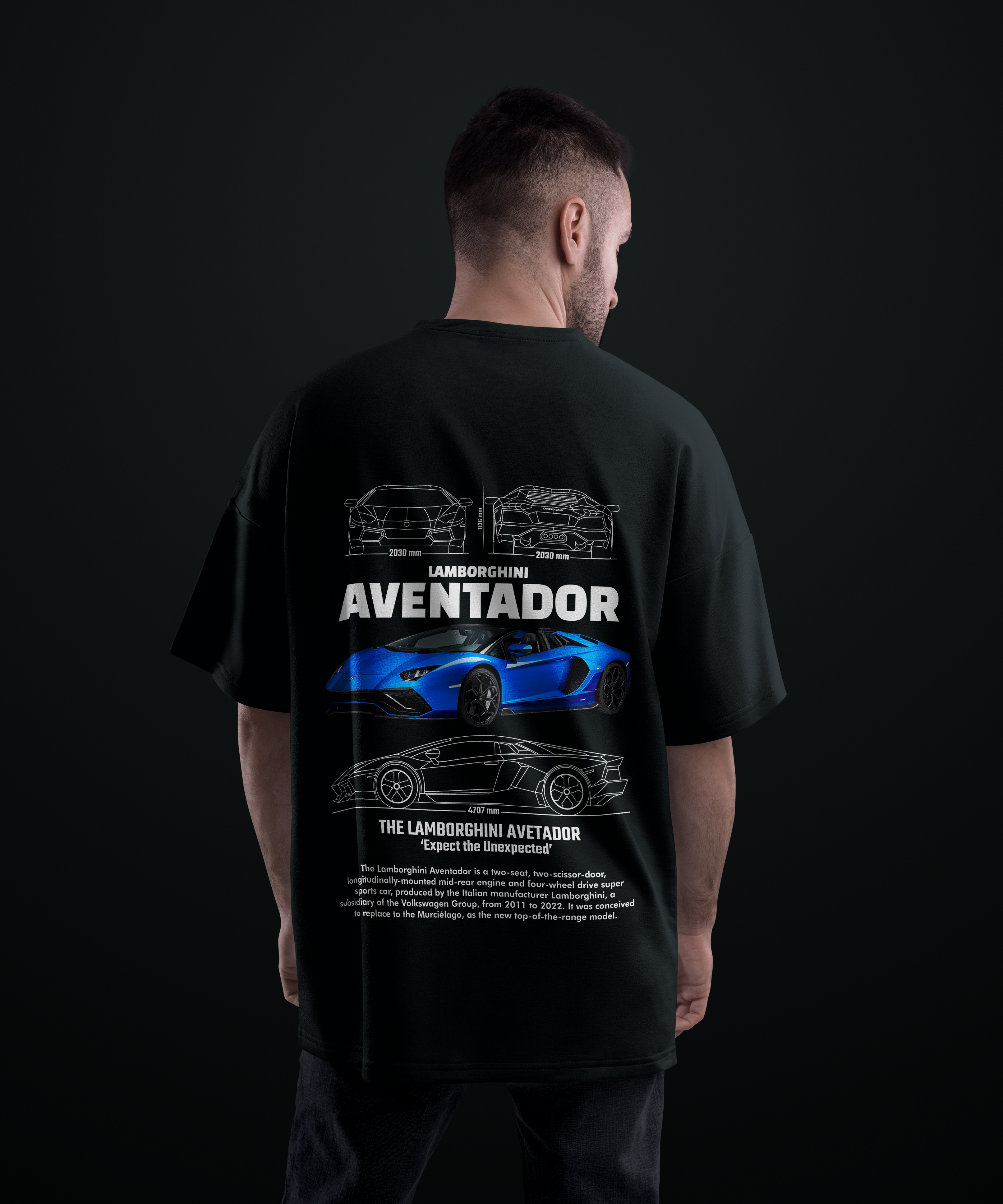 Camiseta Lamborghini Aventador