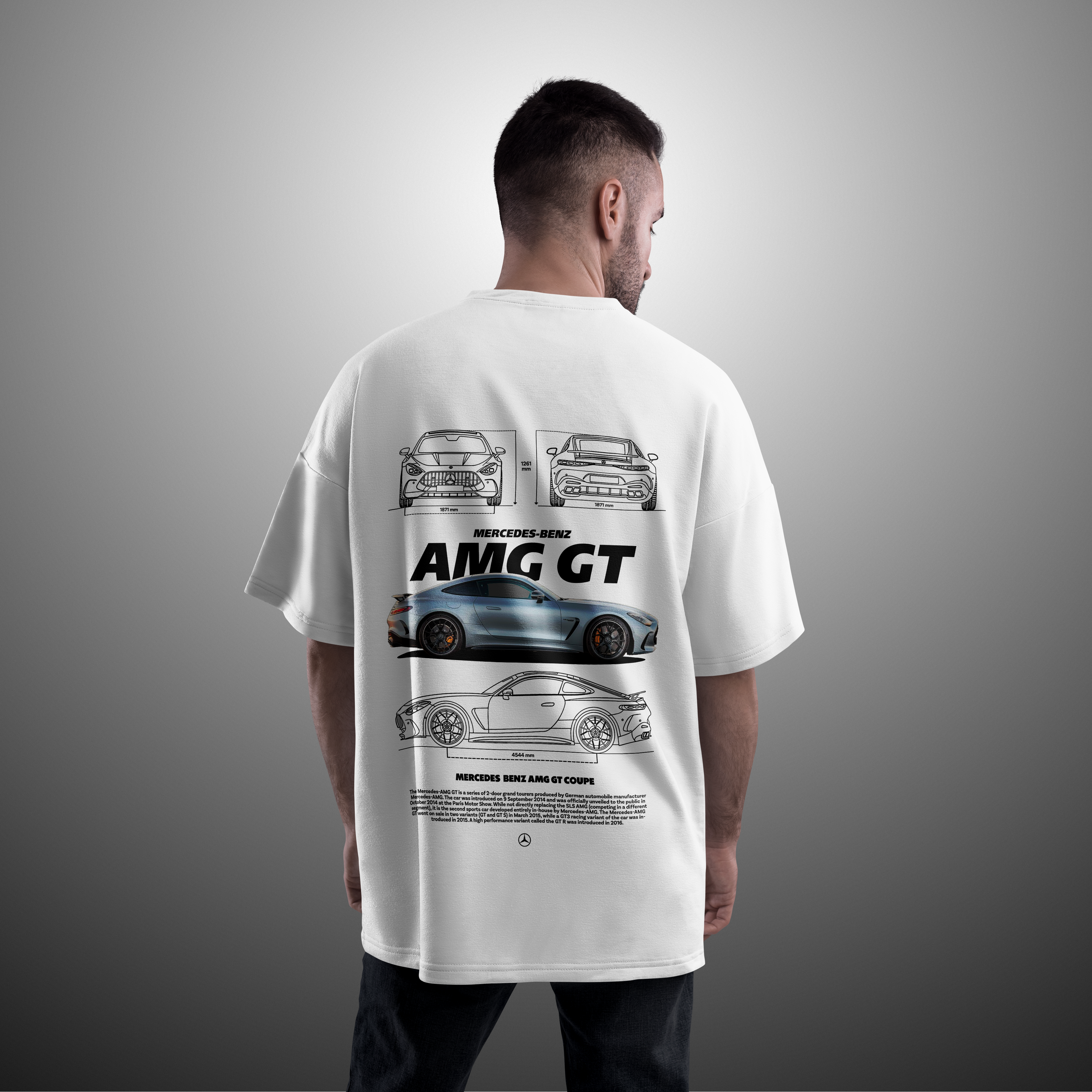 Camiseta Mercedez Benz AMG GT