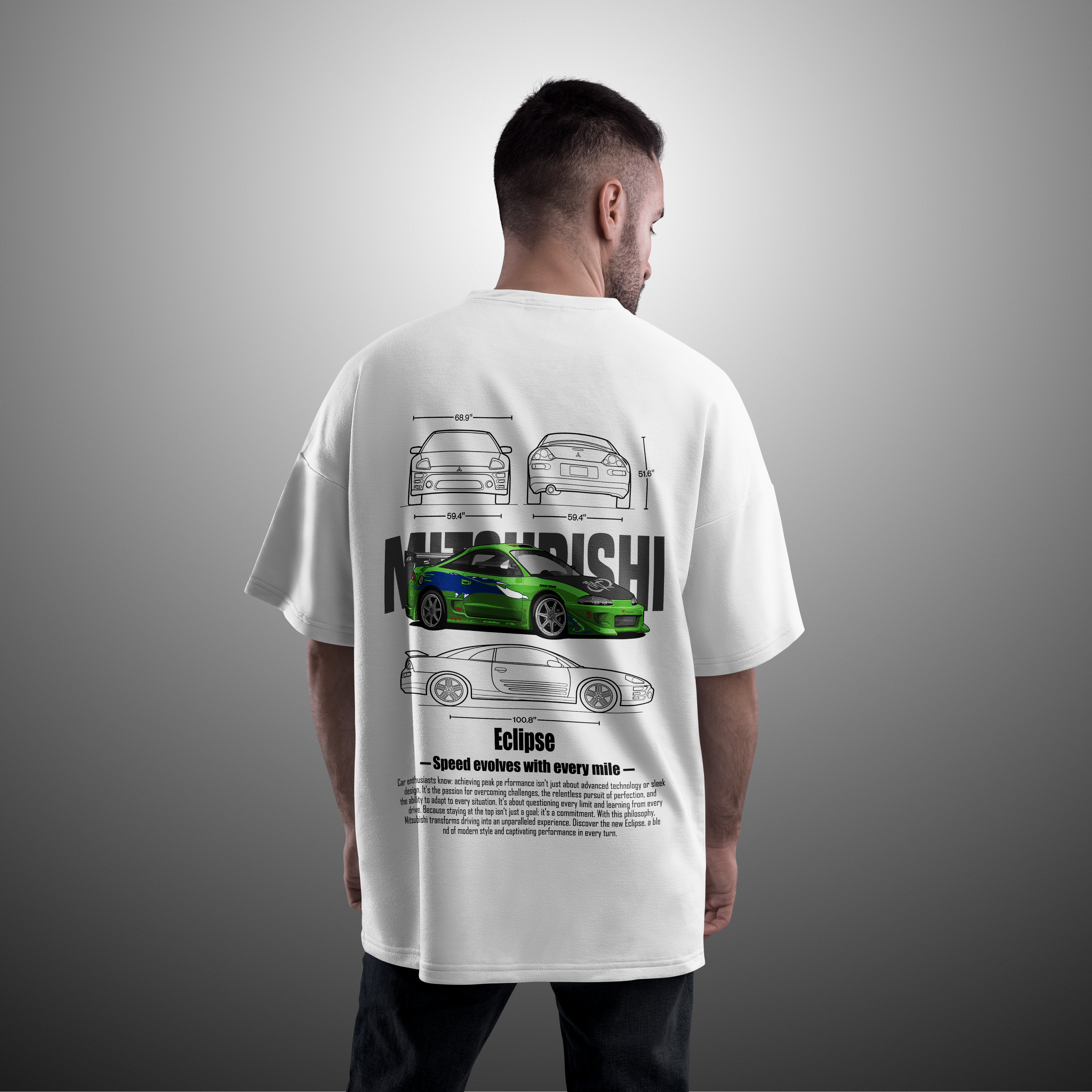 Camiseta  Mitsubishi Eclipse