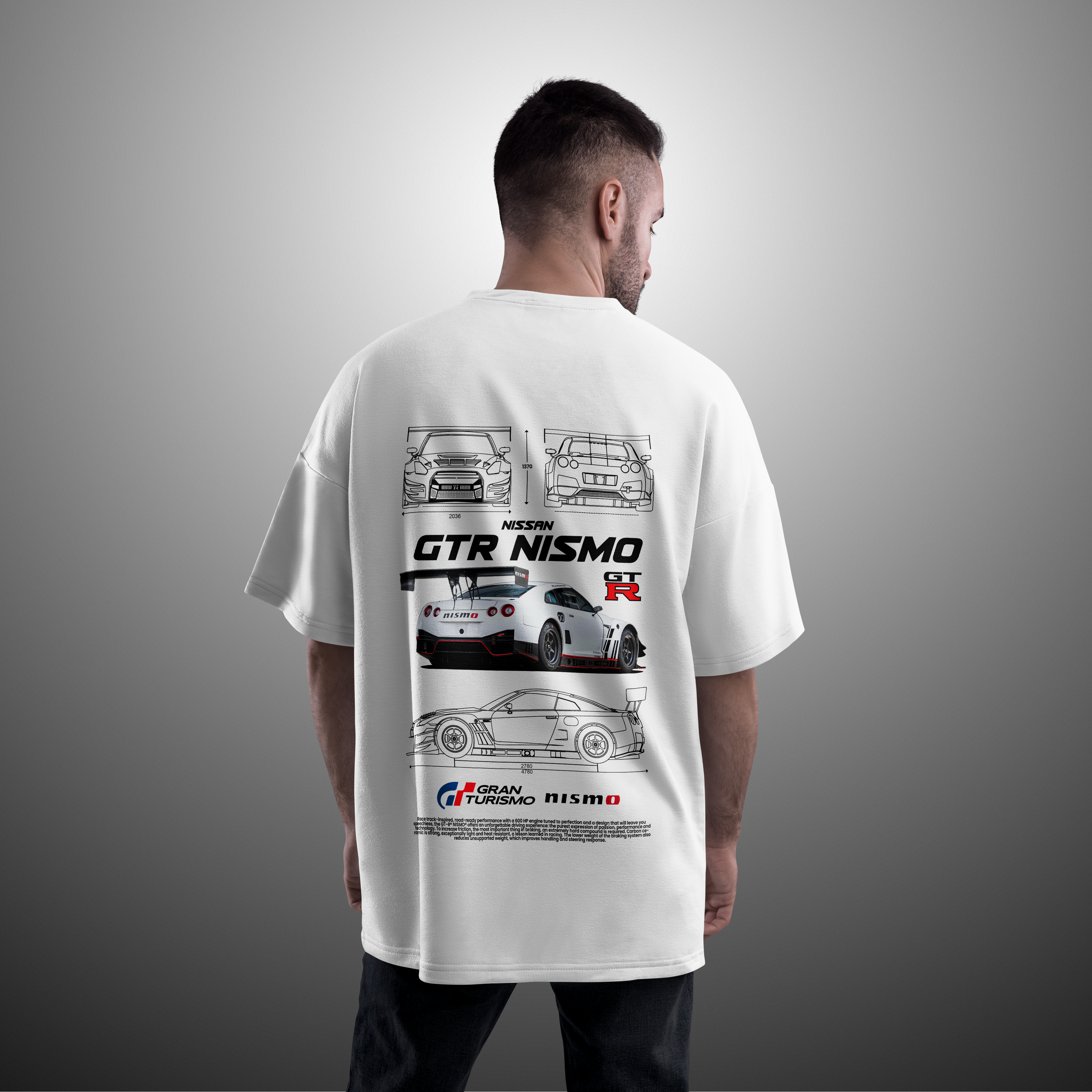 Camiseta Nissan GTR Nismo GTR