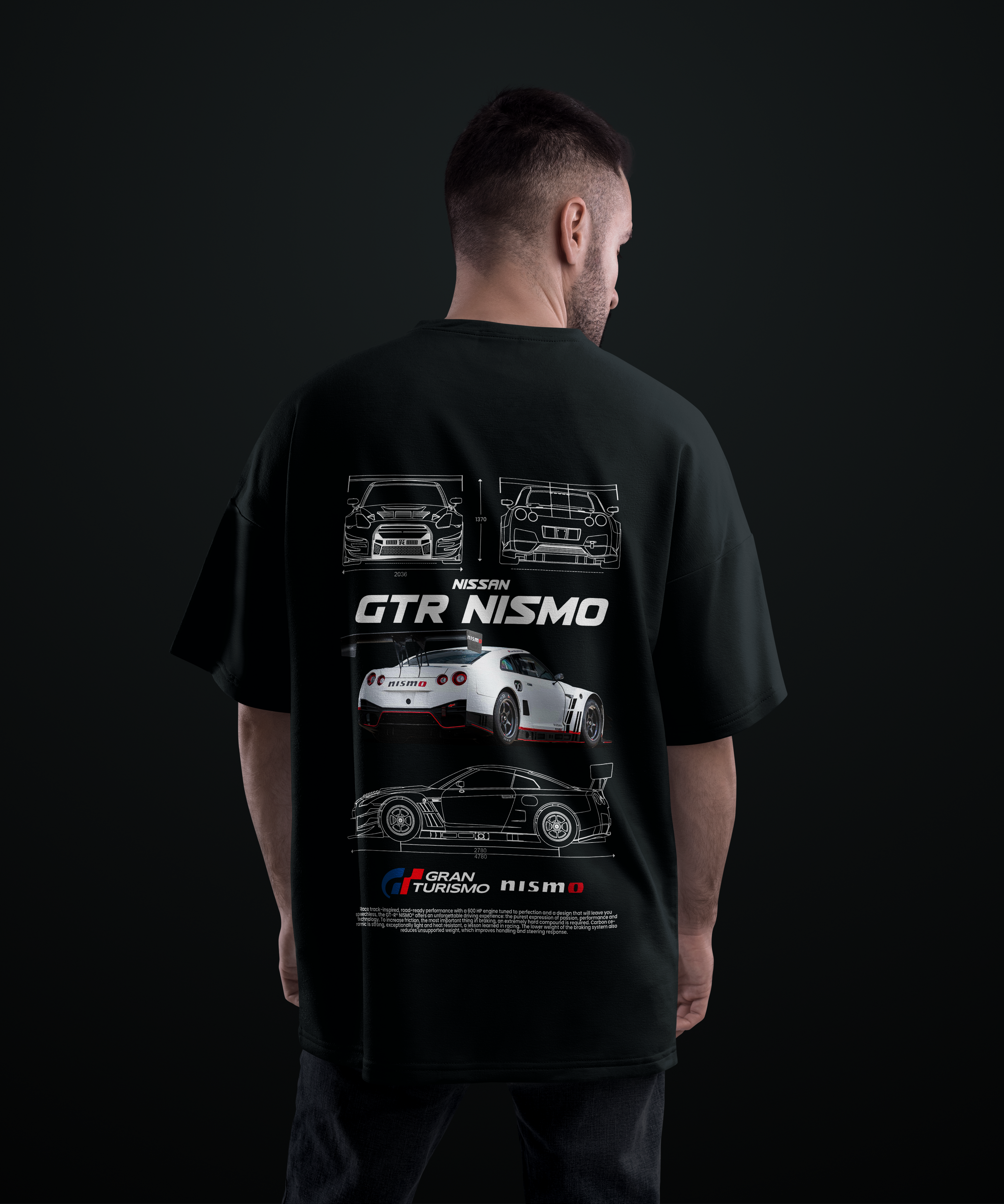 Camiseta Nissan GTR Nismo GTR