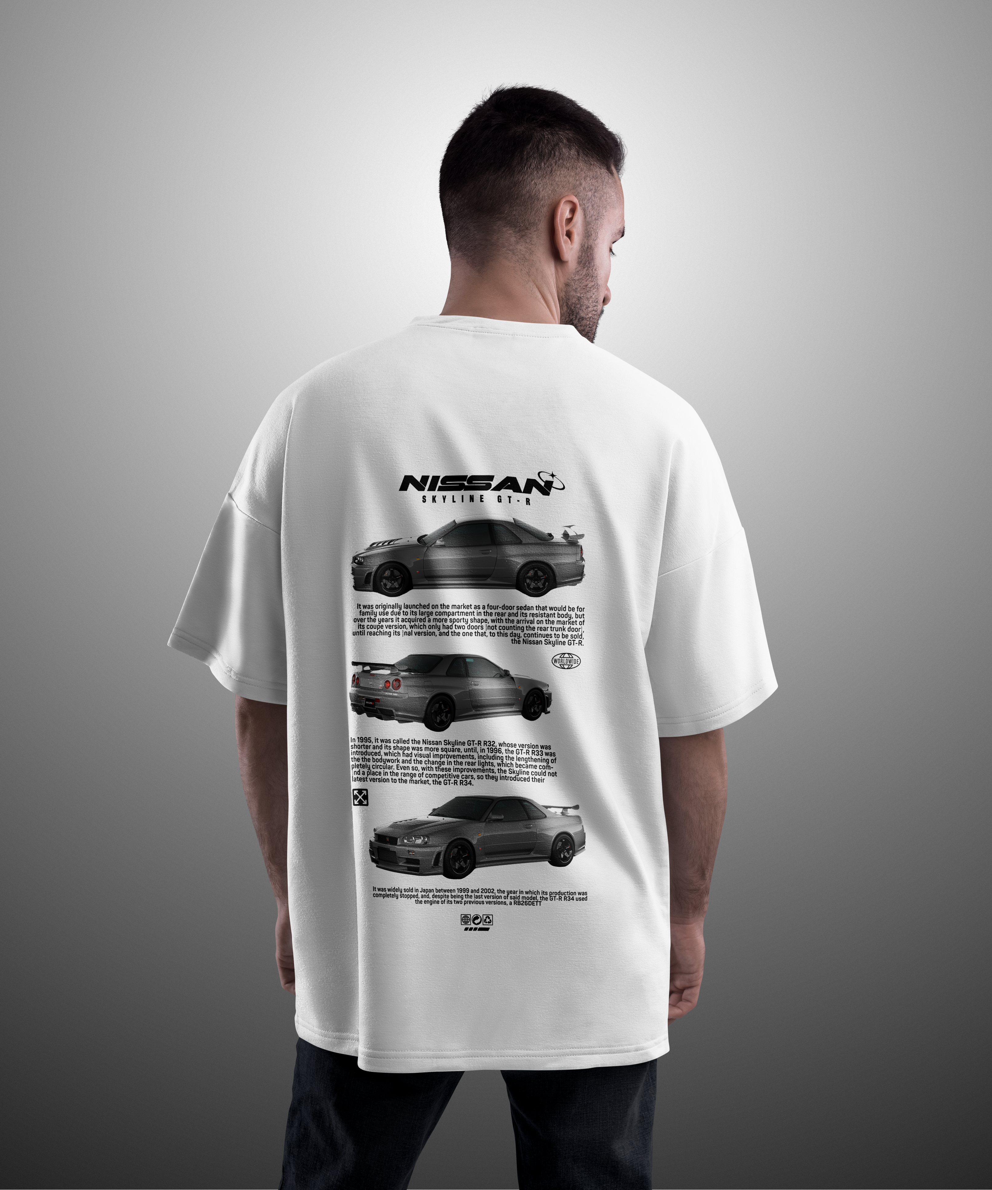 Camiseta Nissan Skyline GTR