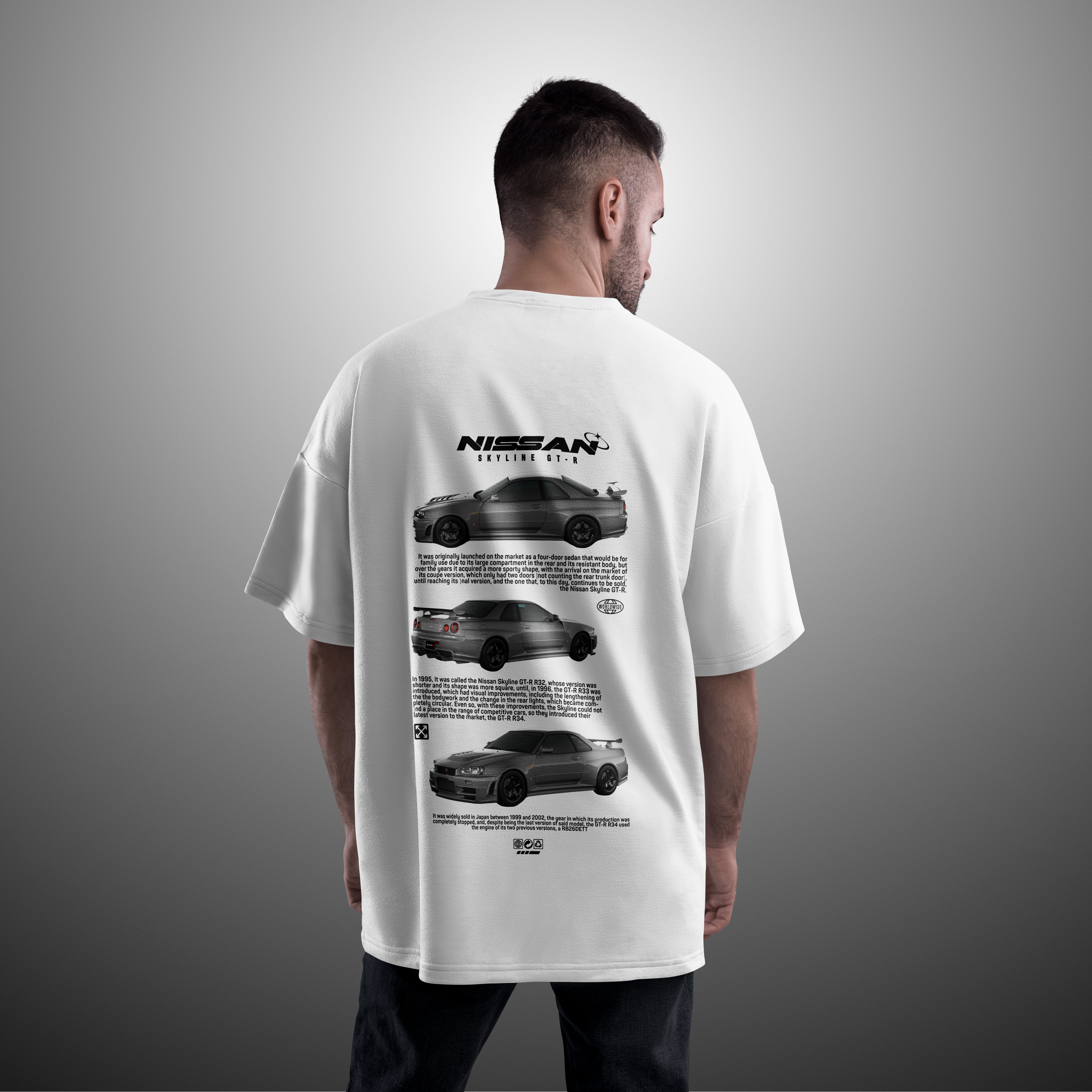 Camiseta Nissan Skyline GTR