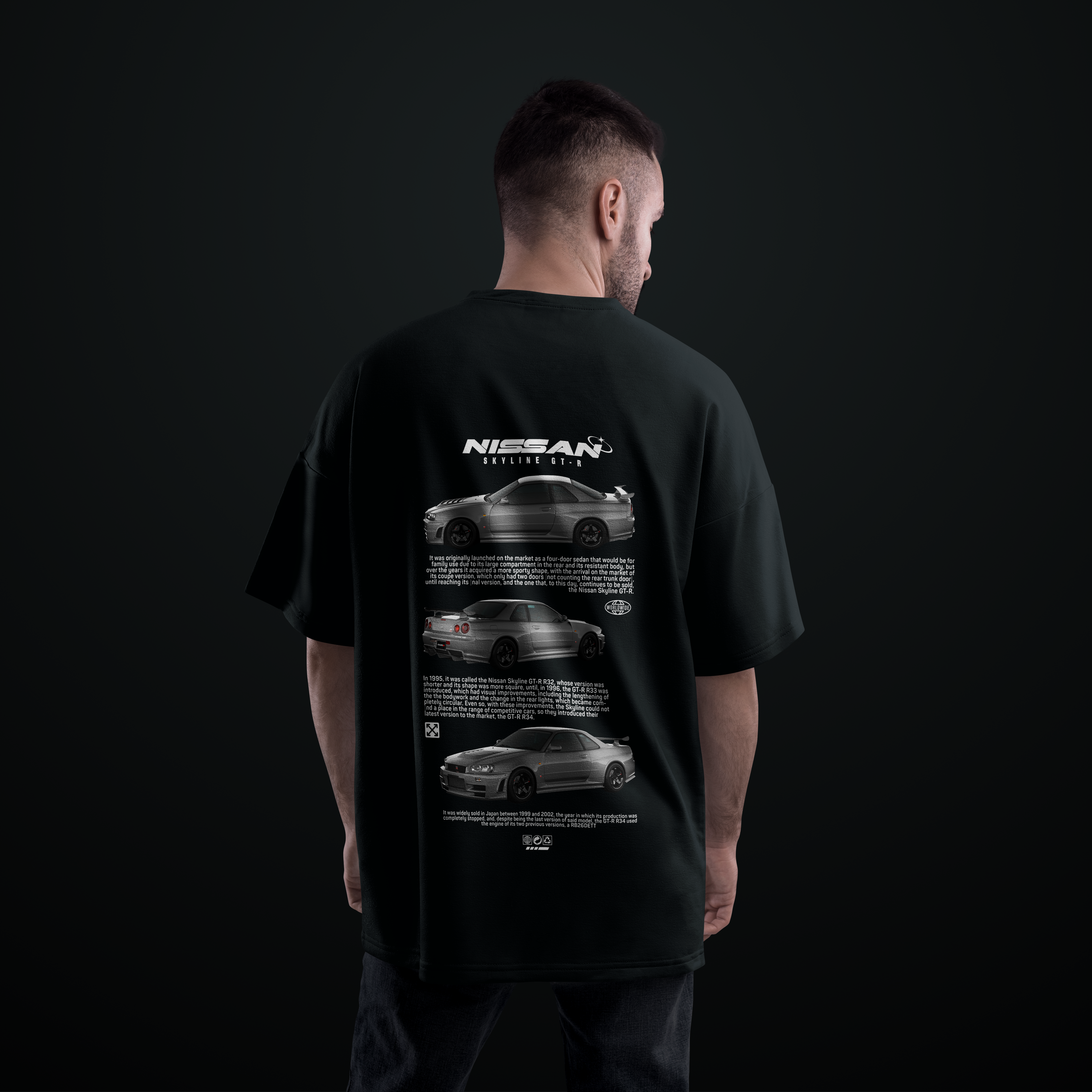 Camiseta Nissan Skyline GTR