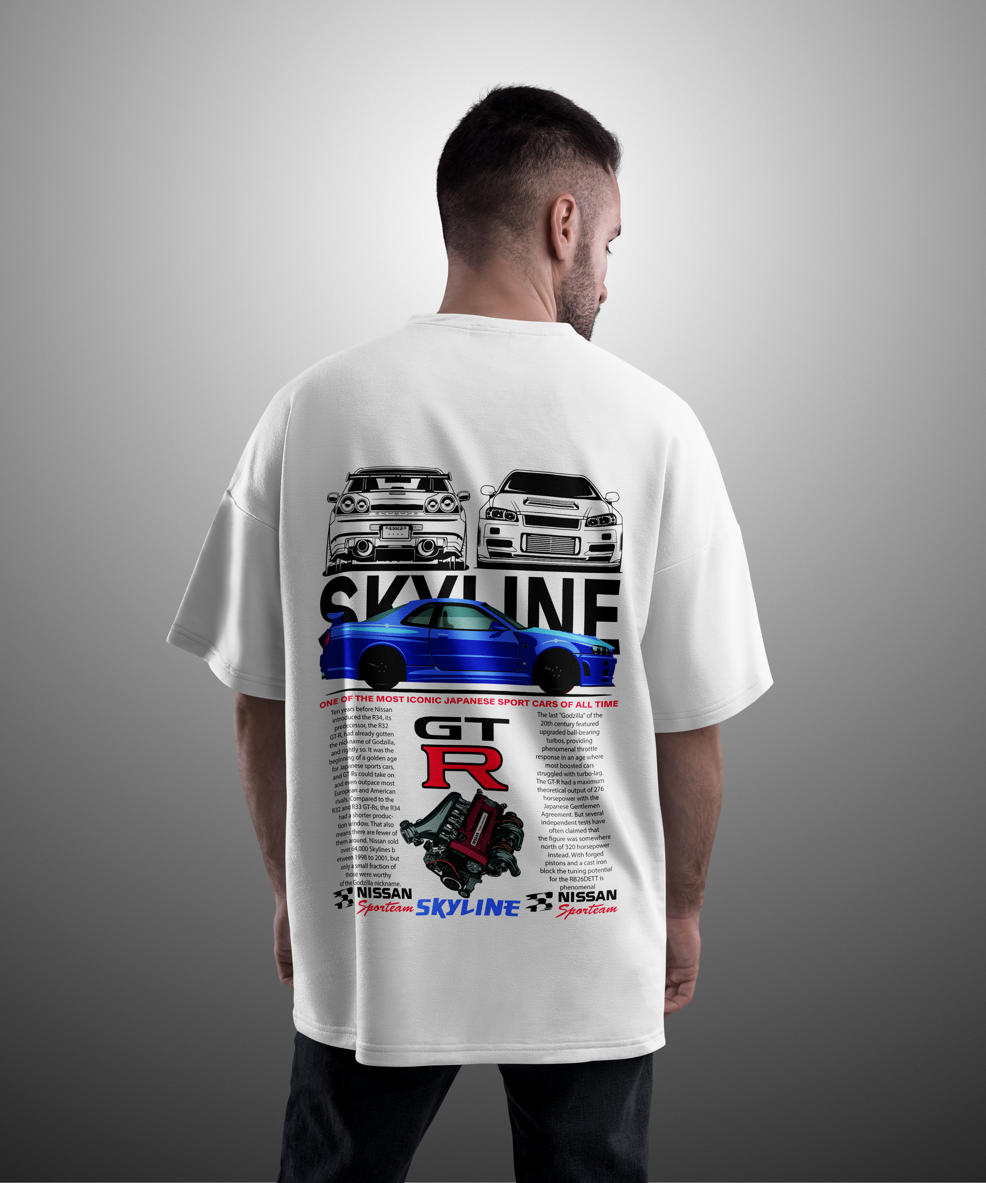 Camiseta Nissan Skyline GTR