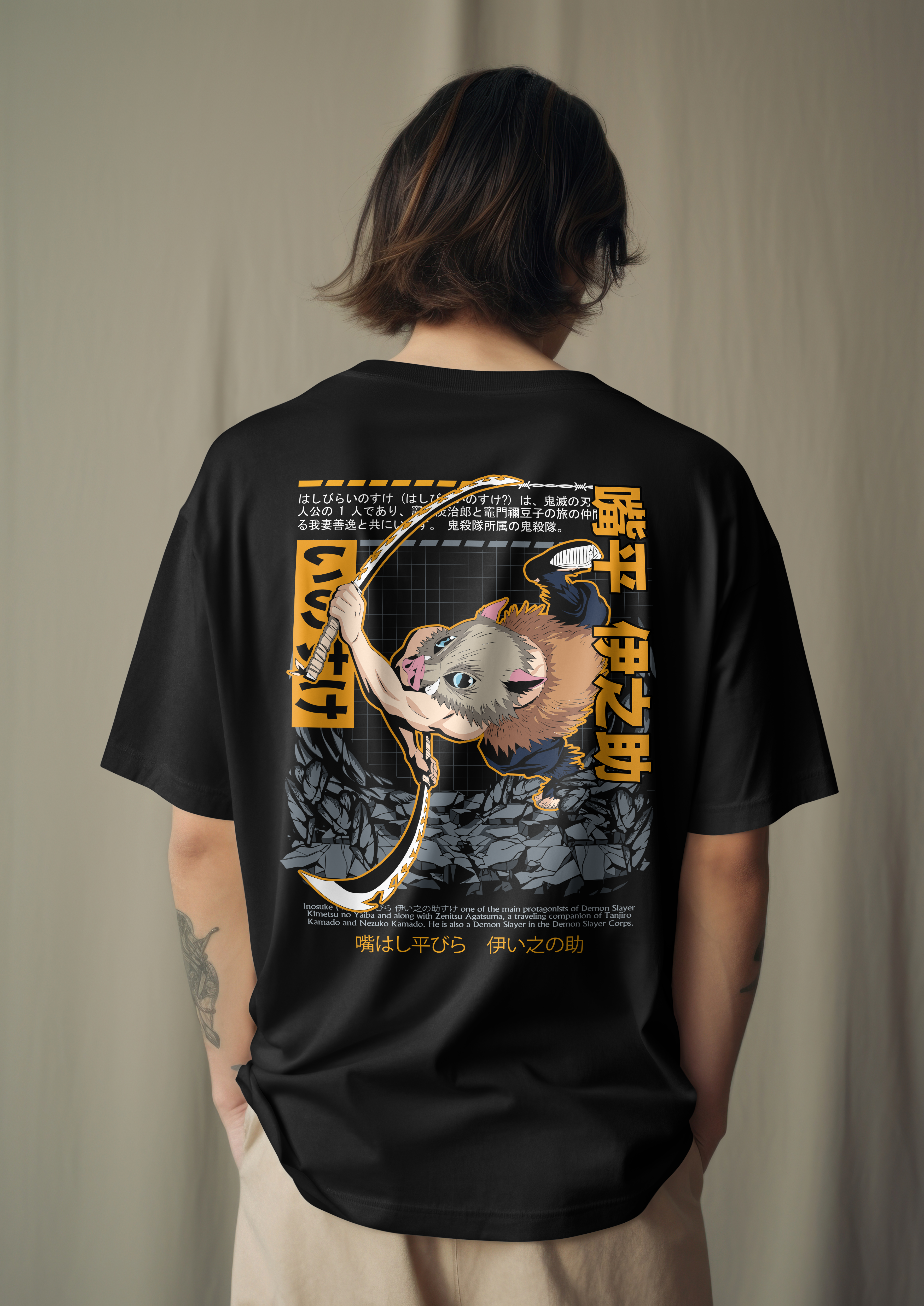 Camiseta Inosuke Hashibira