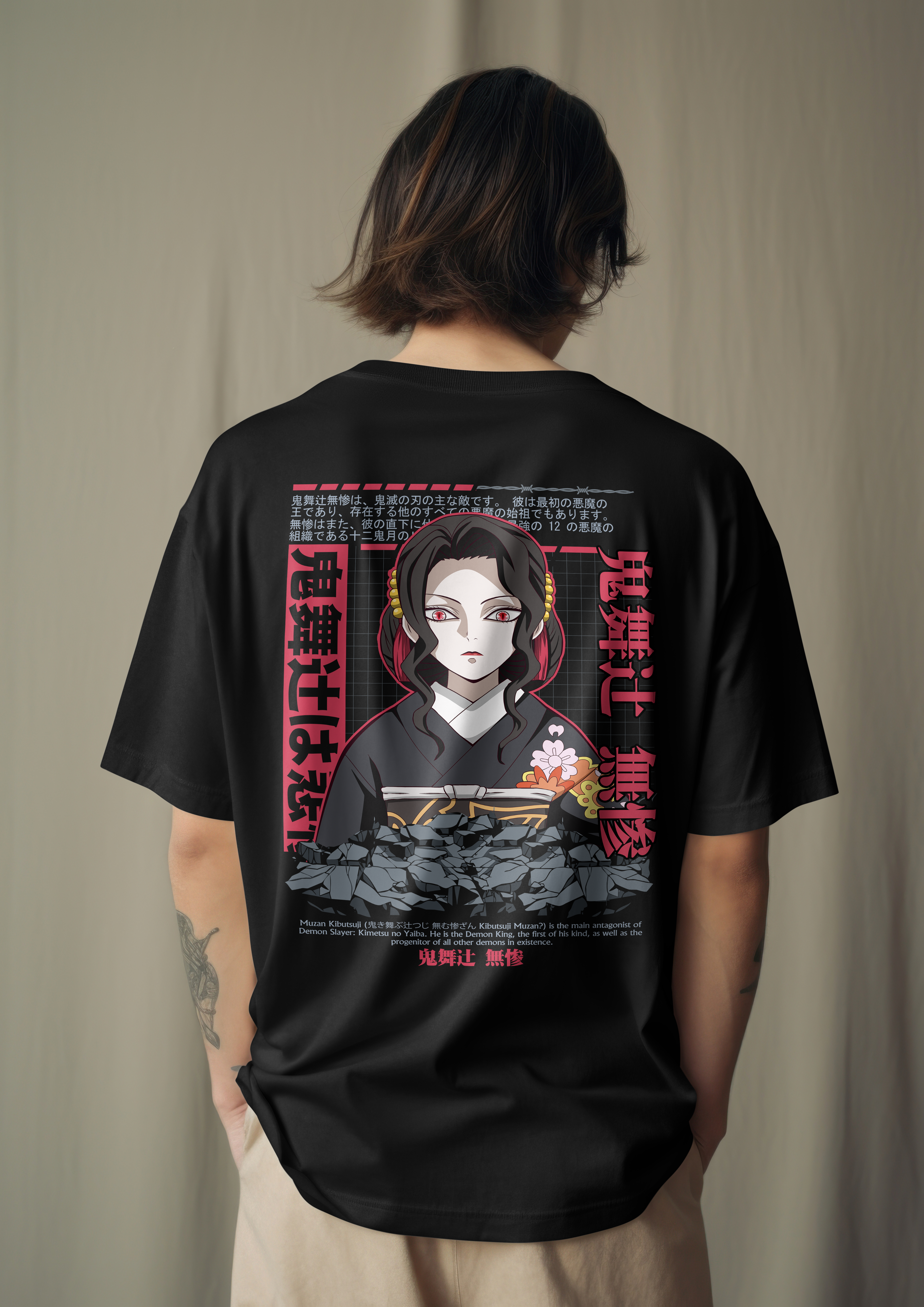 Camiseta Muzan Kibutsuji