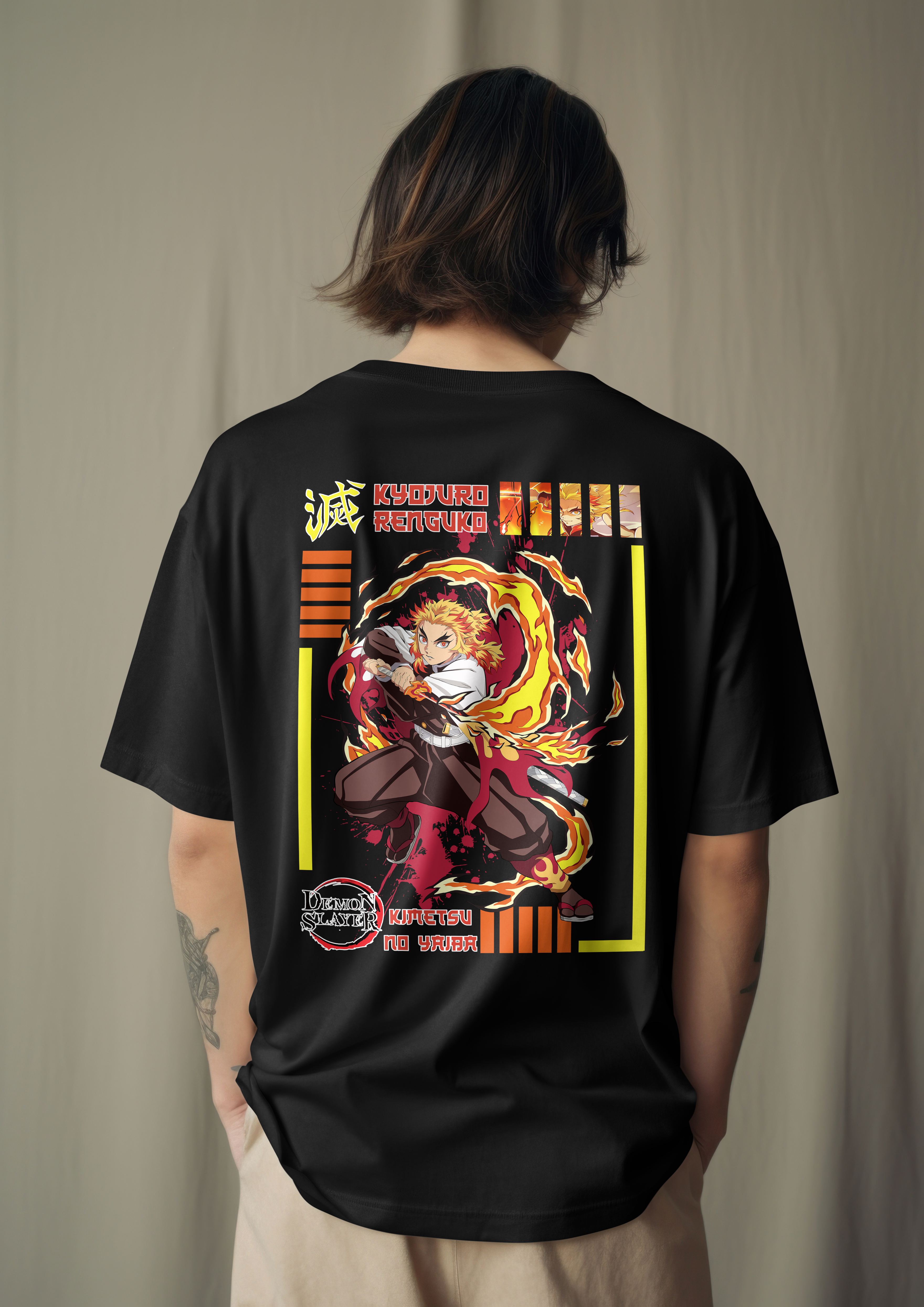 Camiseta Kyōjurō Rengoku