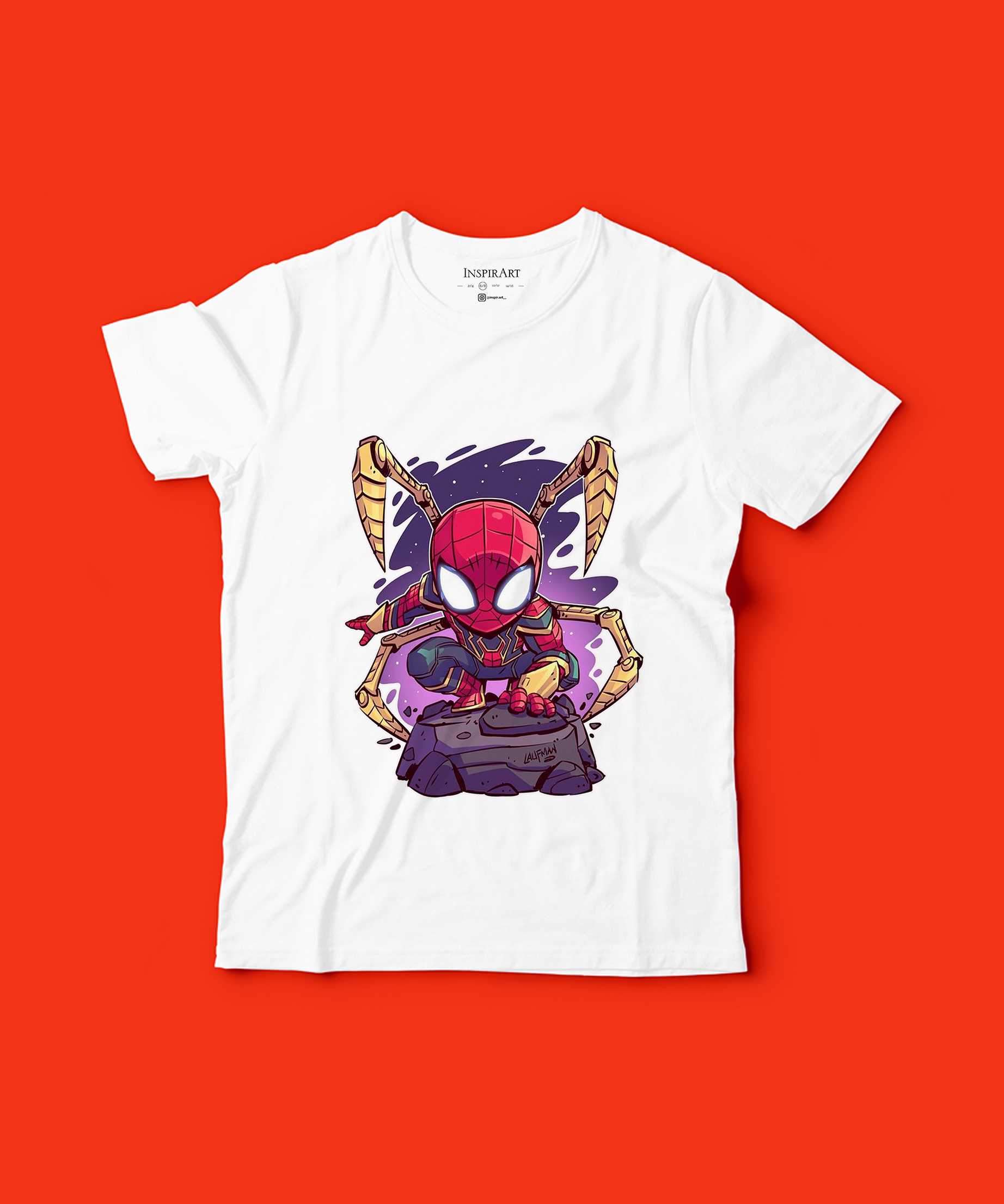 Camiseta Spider-Man (SUBLIMACIÓN)