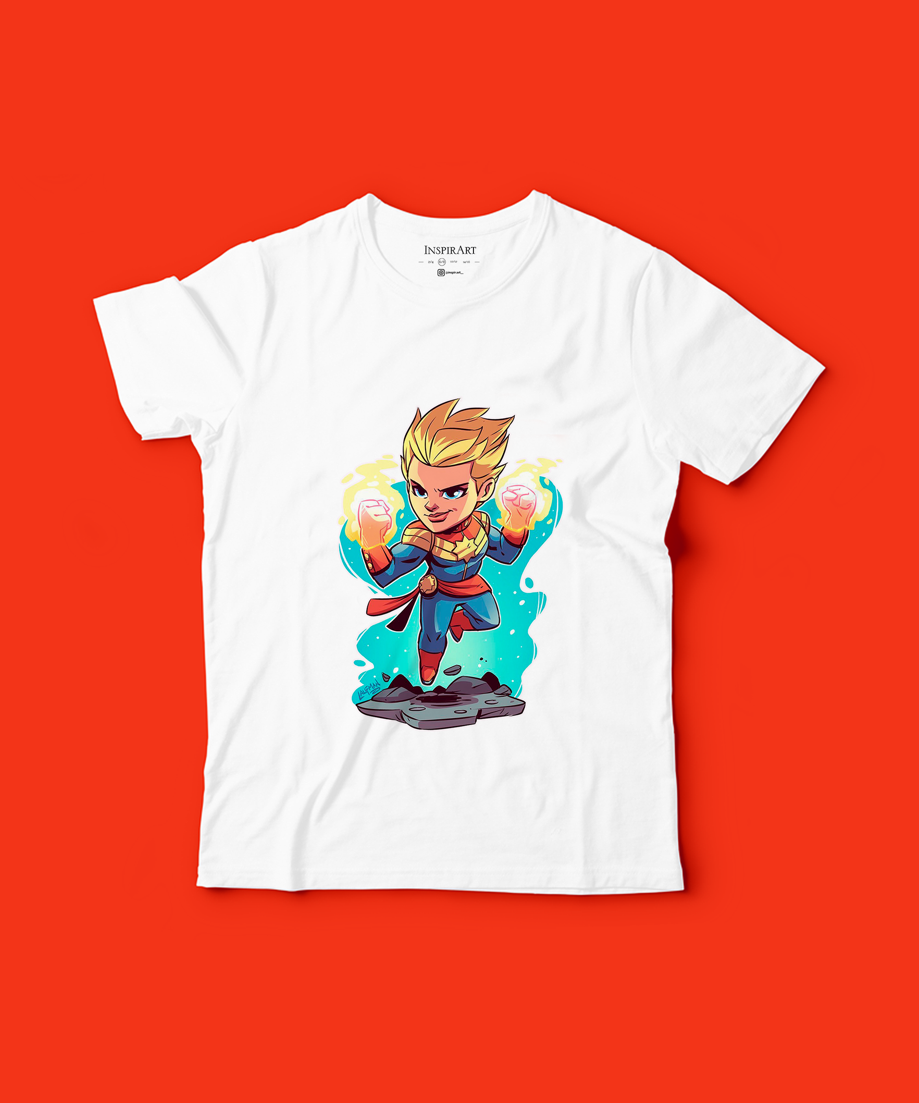 Camiseta Marvel (SUBLIMACIÓN)