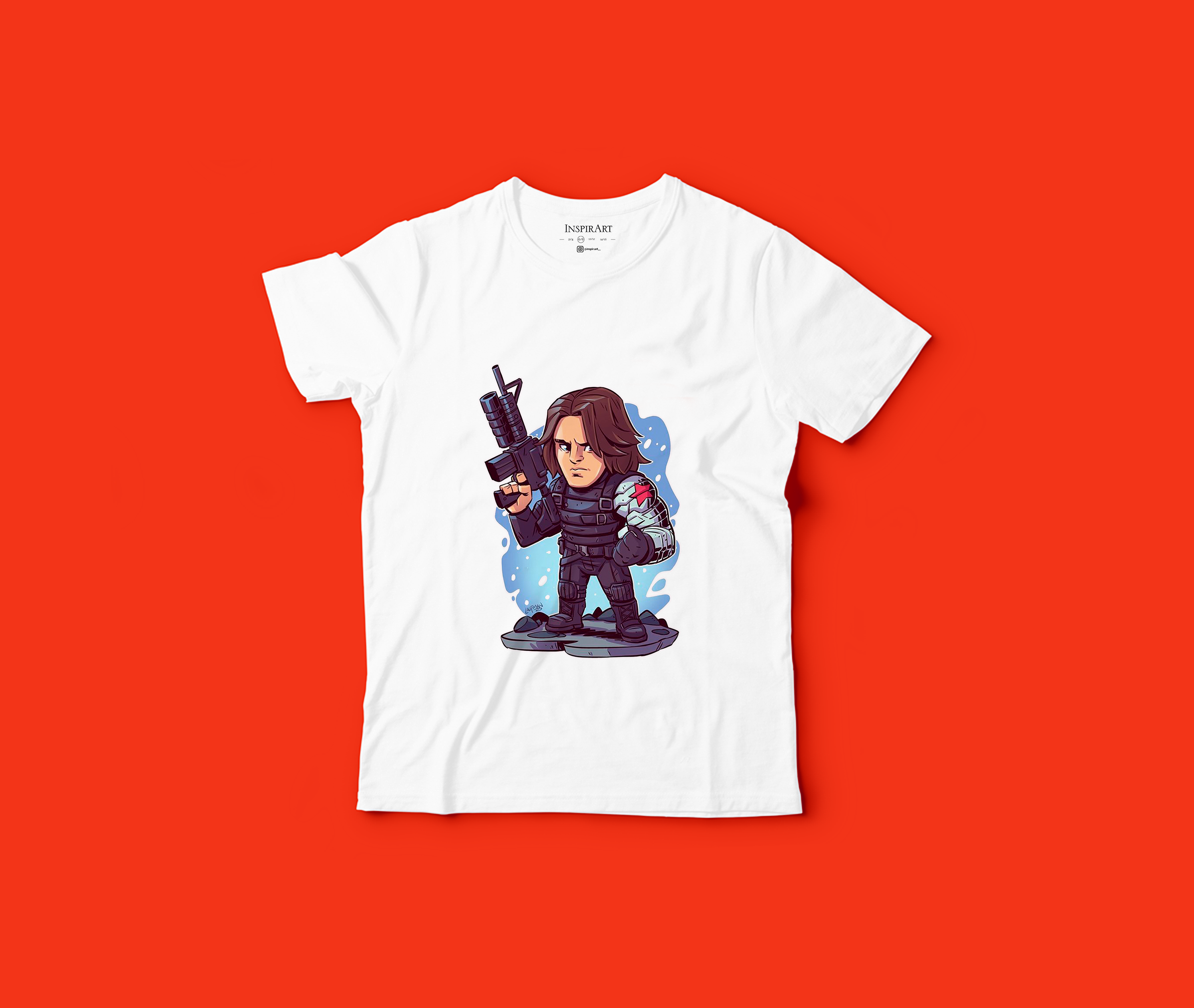 Camiseta Soldado del Invierno (SUBLIMACIÓN)