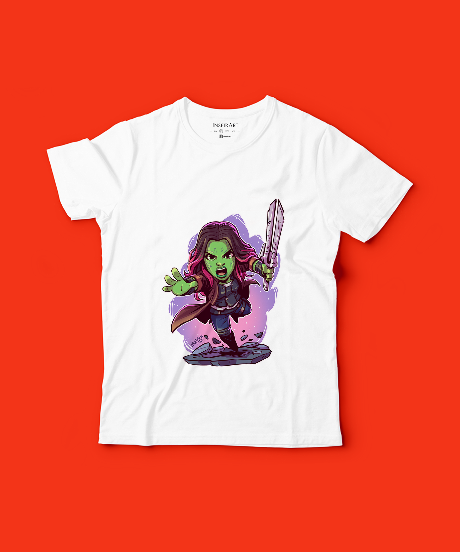 Camiseta Gamora (SUBLIMACIÓN)