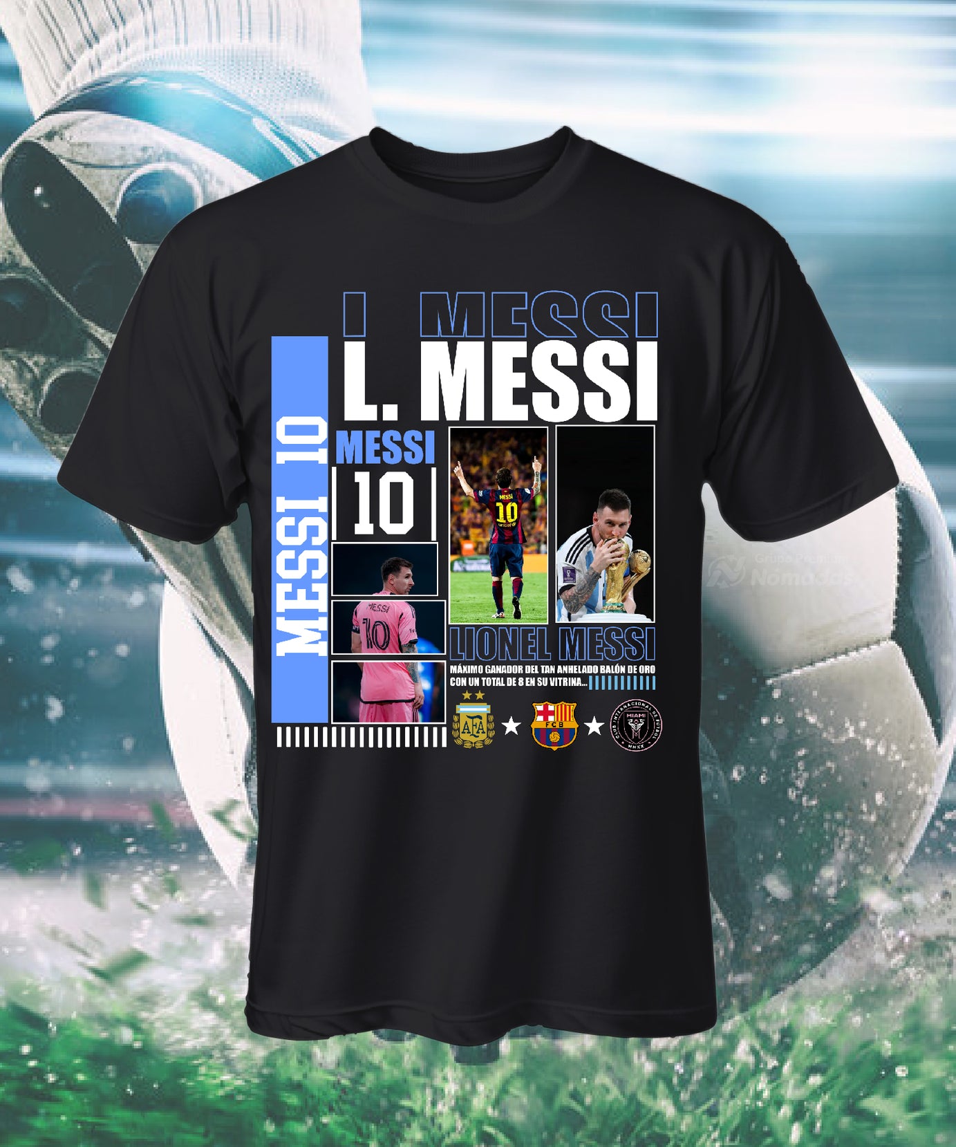 Camiseta Messi Homenaje