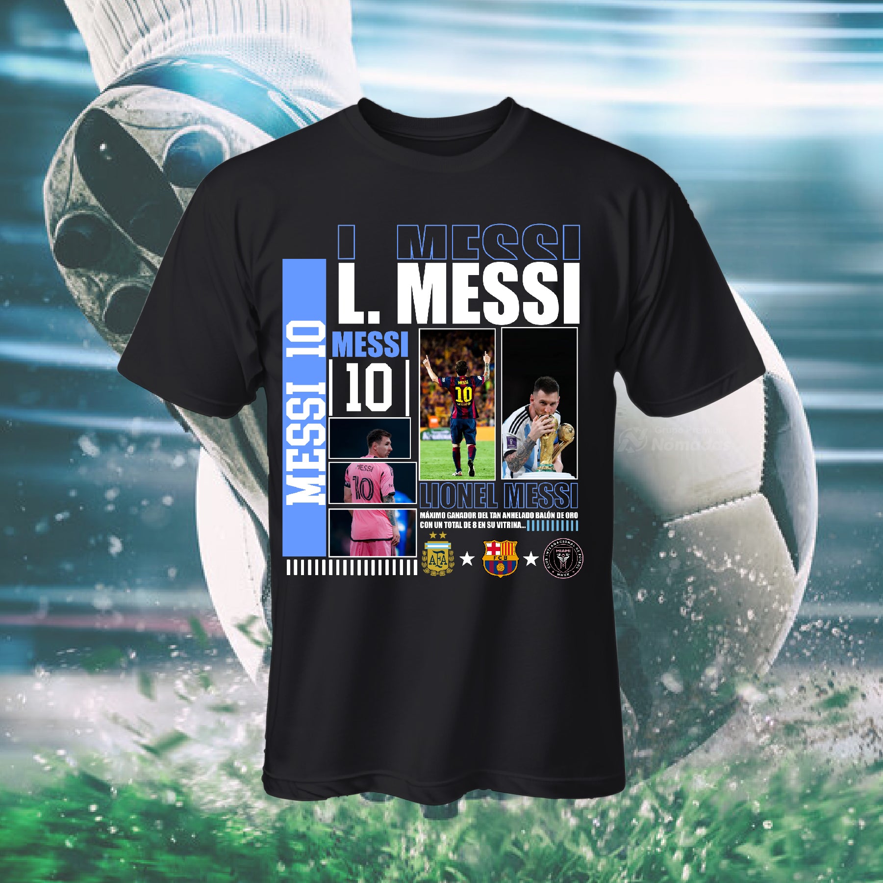 Camiseta Messi Homenaje