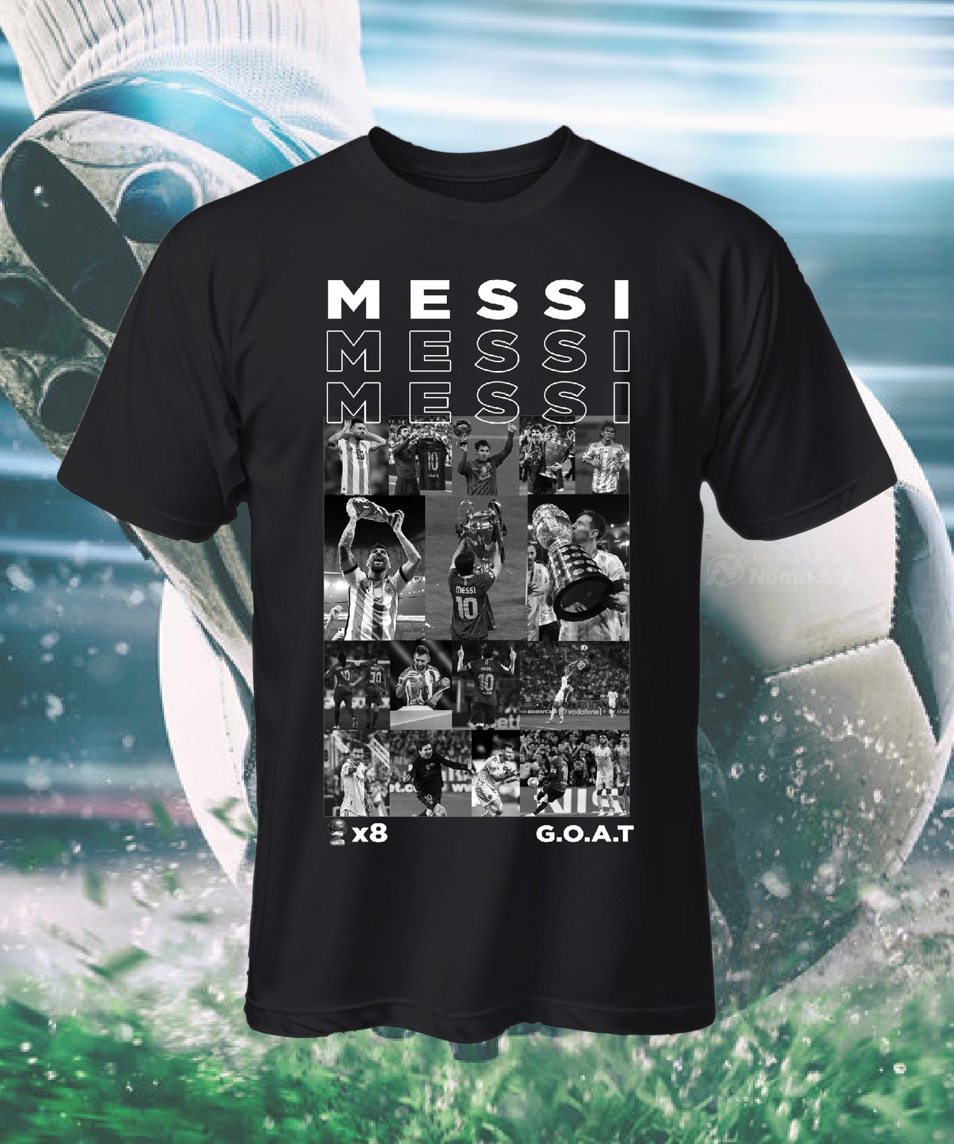 Camiseta Messi Homenaje 2