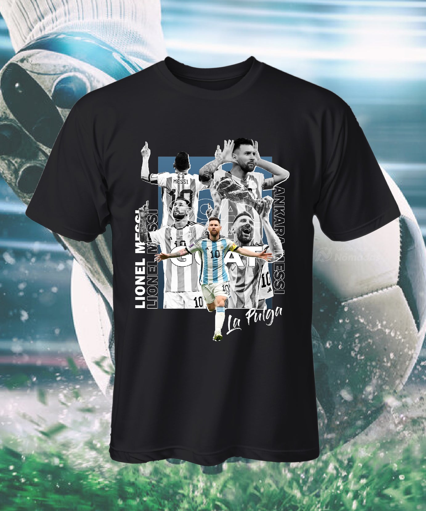 Camiseta Messi Homenaje 3