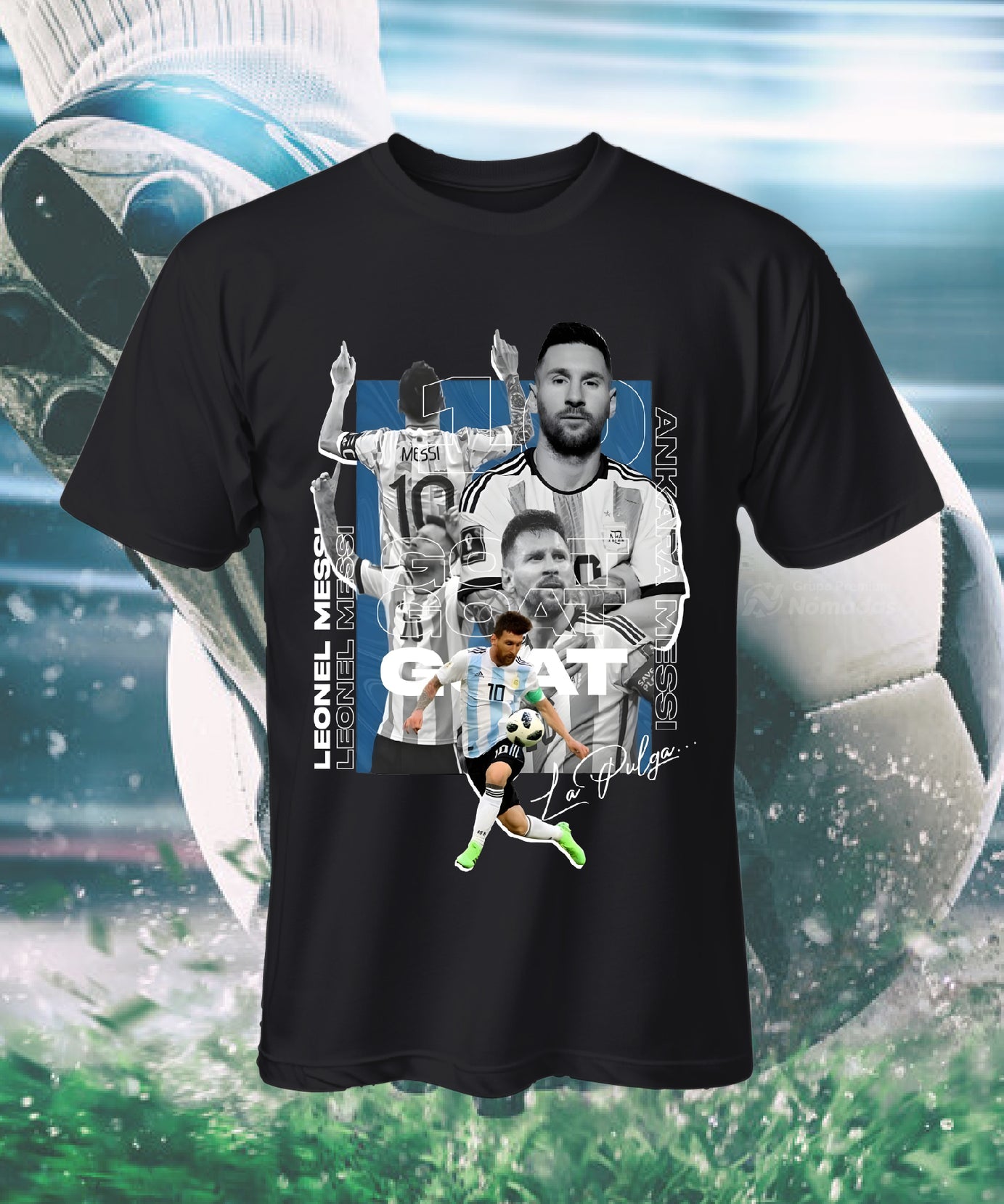 Camiseta Messi Homenaje 5