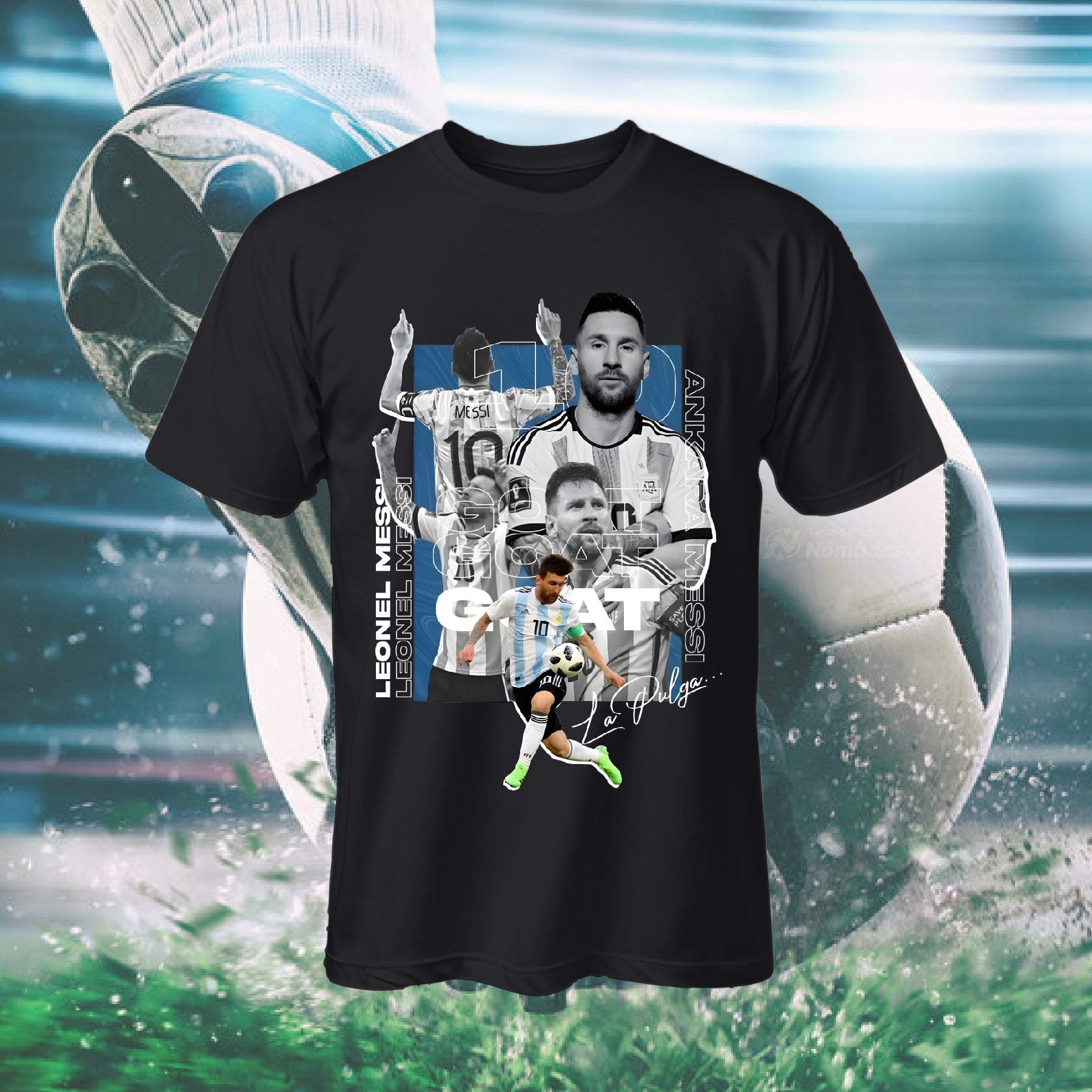 Camiseta Messi Homenaje 5